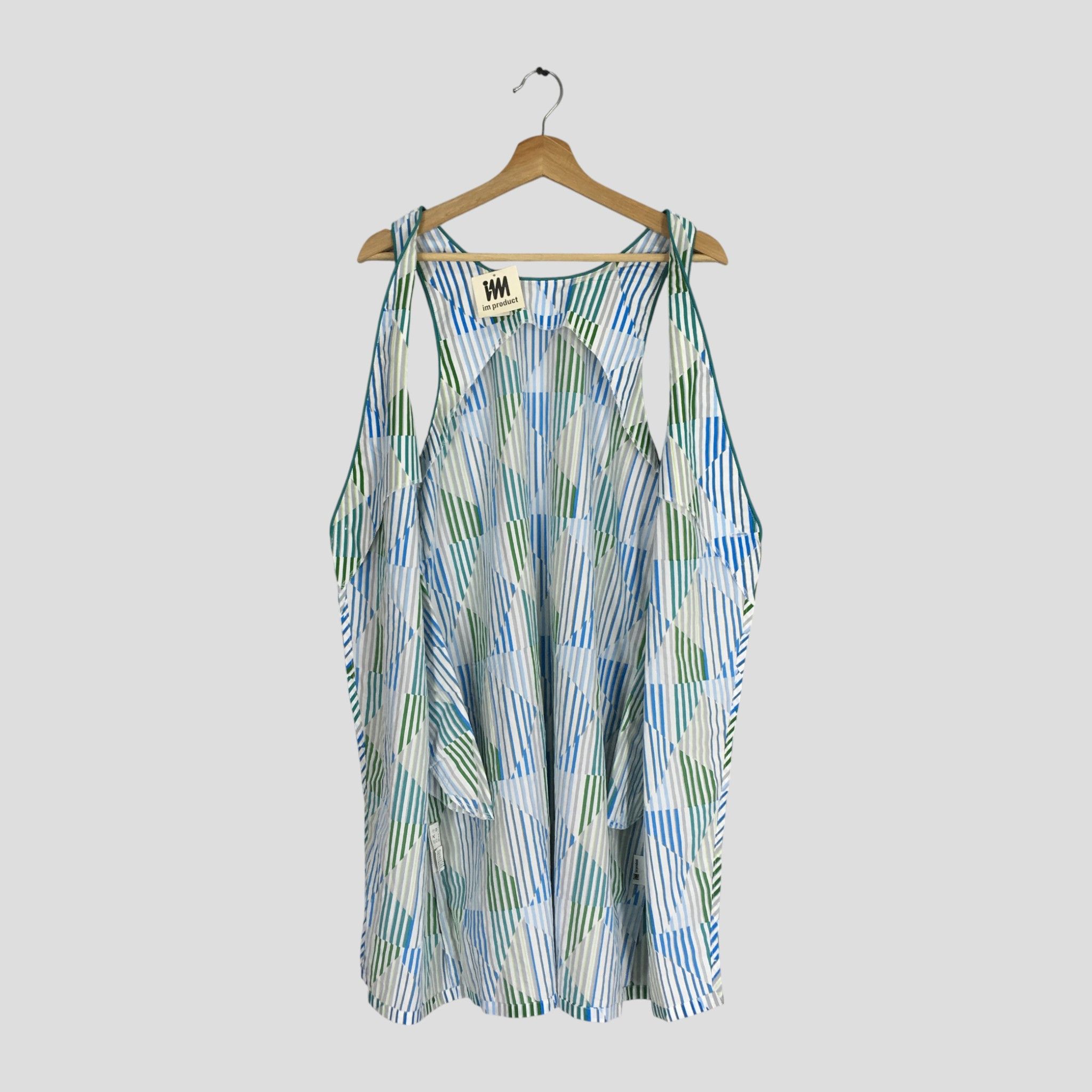 Issey Miyake Vintage 90s Issey Miyake Abstract Pattern Ladies Dress Size M / US 6-8 / IT 42-44 - 2 Thumbnail