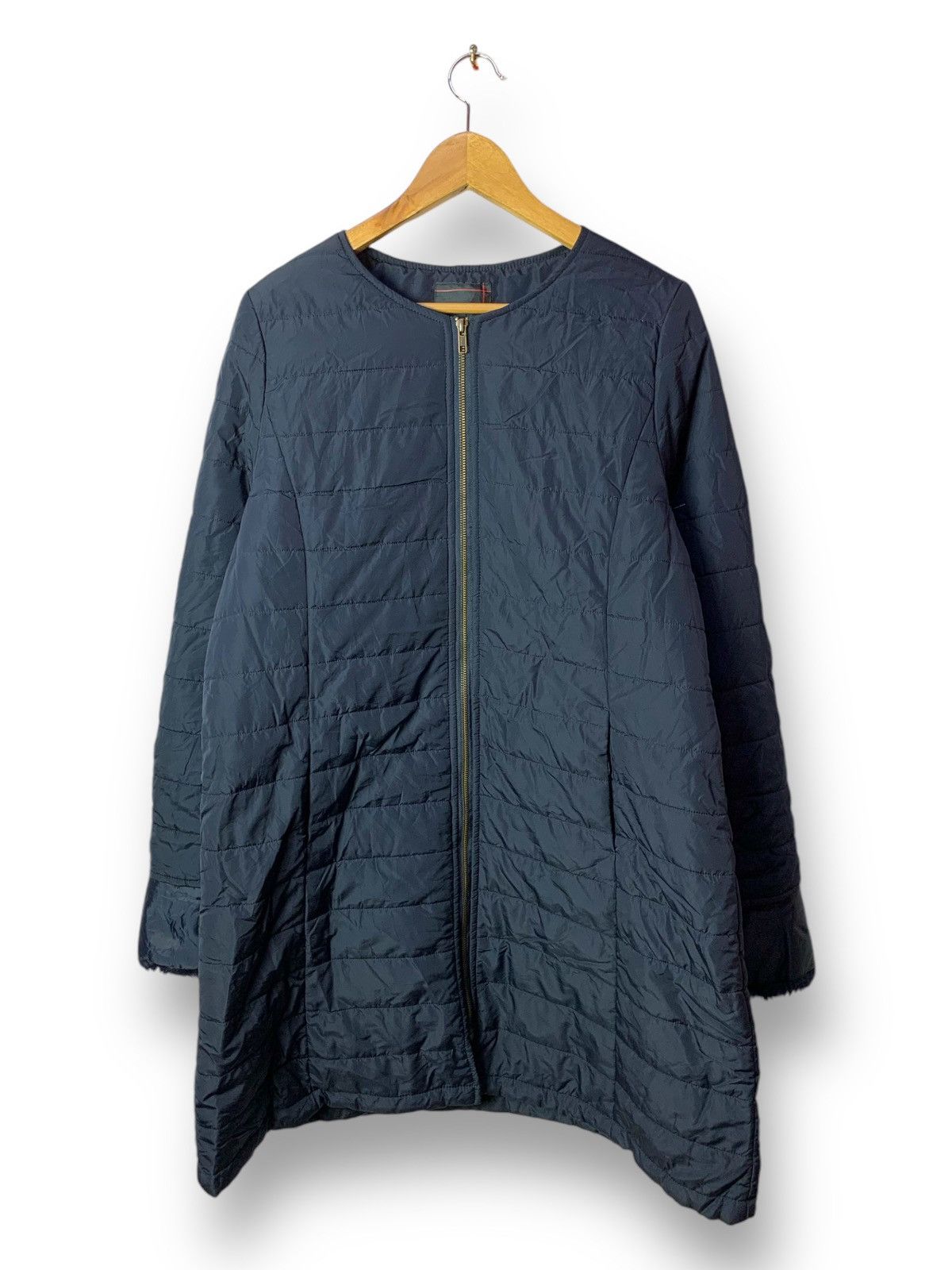 Hiroko Koshino Homme Steals! HK Works London Long Thin Quilted Puffer Jacket Size US L / EU 52-54 / 3 - 1 Thumbnail