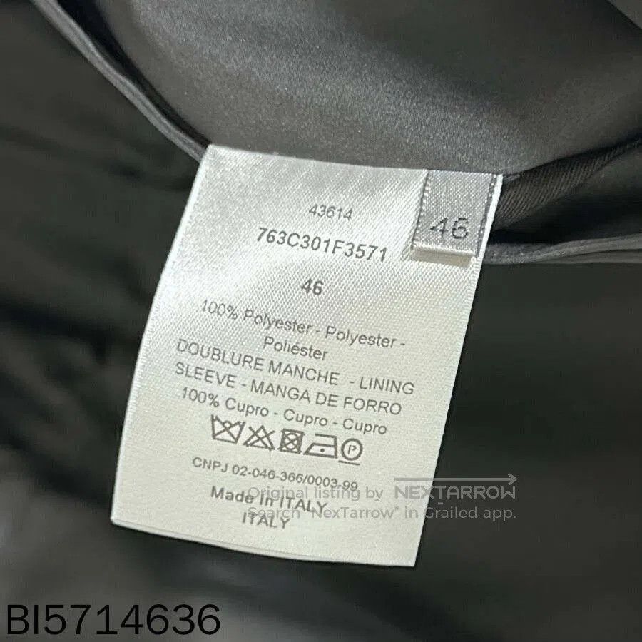 Dior black zip-up hooded windbreaker by Dior. Size US L / EU 52-54 / 3 - 5 Thumbnail