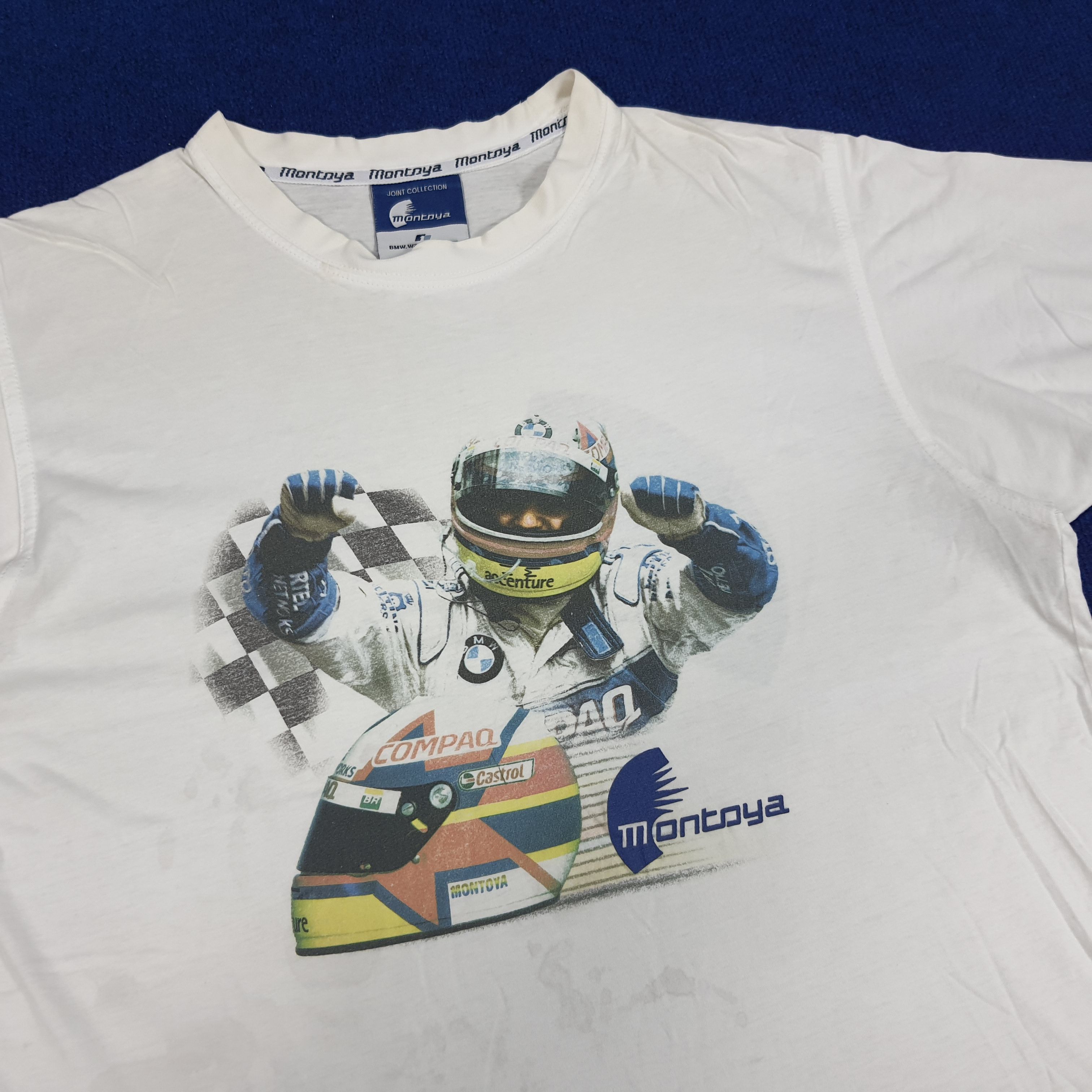 BMW × Vintage Vintage BMW Williams F1 Team Montoya Motorsports Tshirt Size US L / EU 52-54 / 3 - 2 Thumbnail