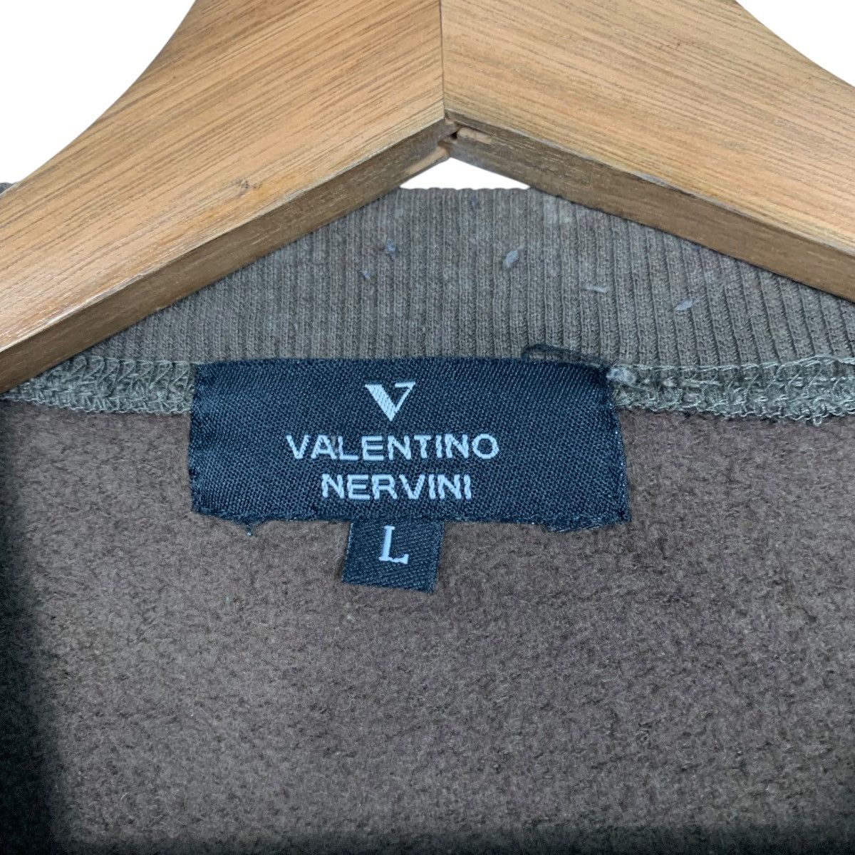 Valentino VALENTINO NERVINI Big Logo Crewneck Sweatshirt #2218-C98 Size US L / EU 52-54 / 3 - 11 Thumbnail