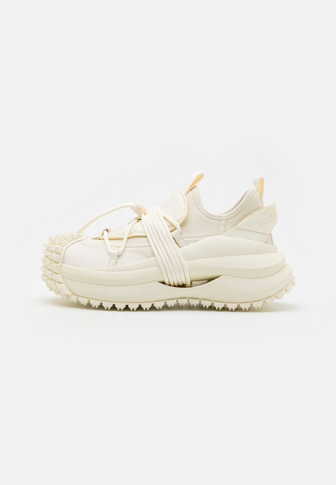 Emporio Armani !DS! SS24 Emporio Armani Milk Nylon Sneakers Size US 13 / EU 46 - 1 Thumbnail