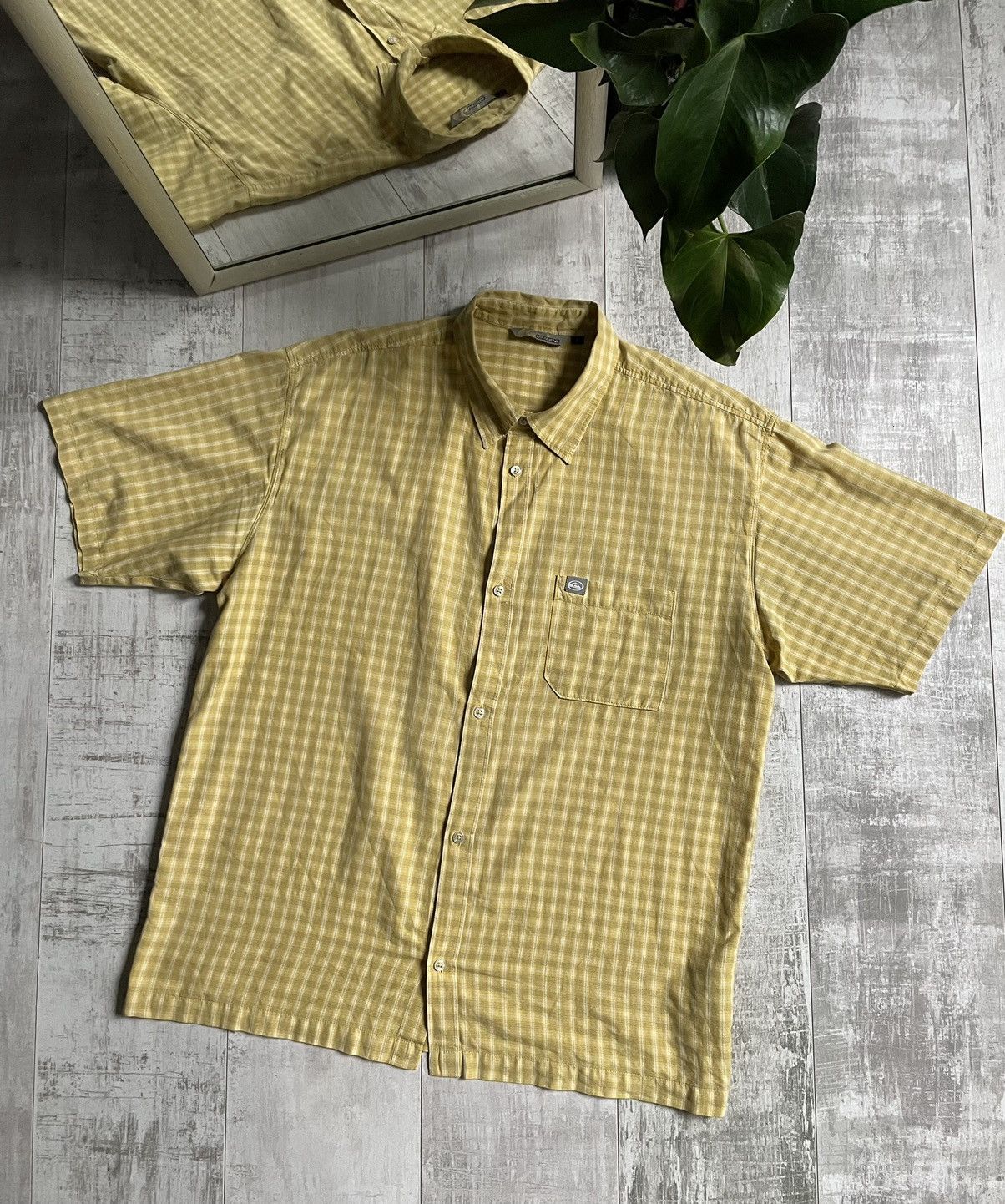 Quiksilver Vintage Quiksilver 00’s Bakio Shirt Surf Style RARE Size US L / EU 52-54 / 3 - 6 Thumbnail