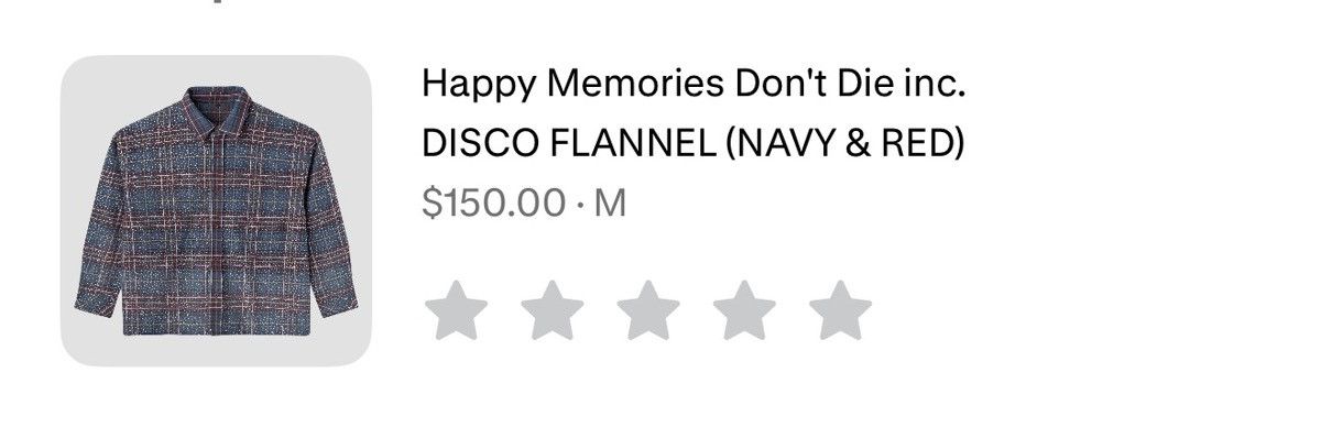 Other DISCO FLANNEL Size US L / EU 52-54 / 3 - 2 Thumbnail