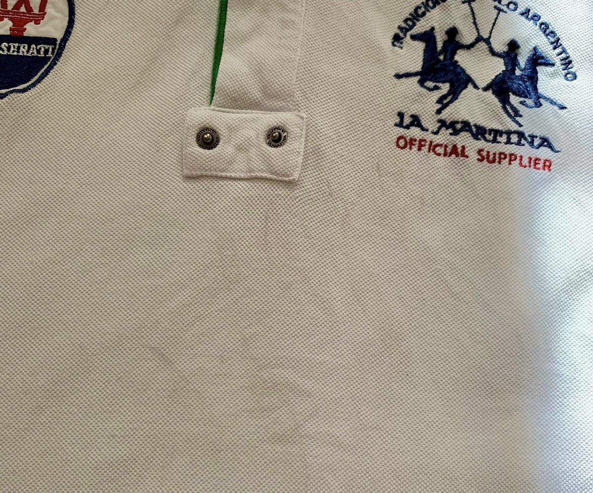 Other Vintage La Martina Maserati Racing Polo Tee 3 Size US XL / EU 56 / 4 - 13 Thumbnail