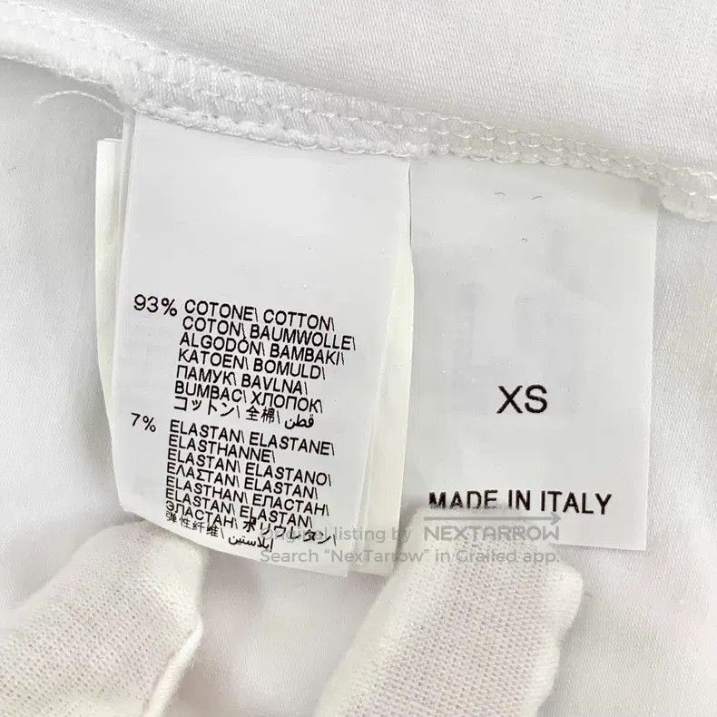 Brunello Cucinelli Brunello Cucinelli White cotton round-neck short-sleeve T- Size XS / US 0-2 / IT 36-38 - 6 Thumbnail