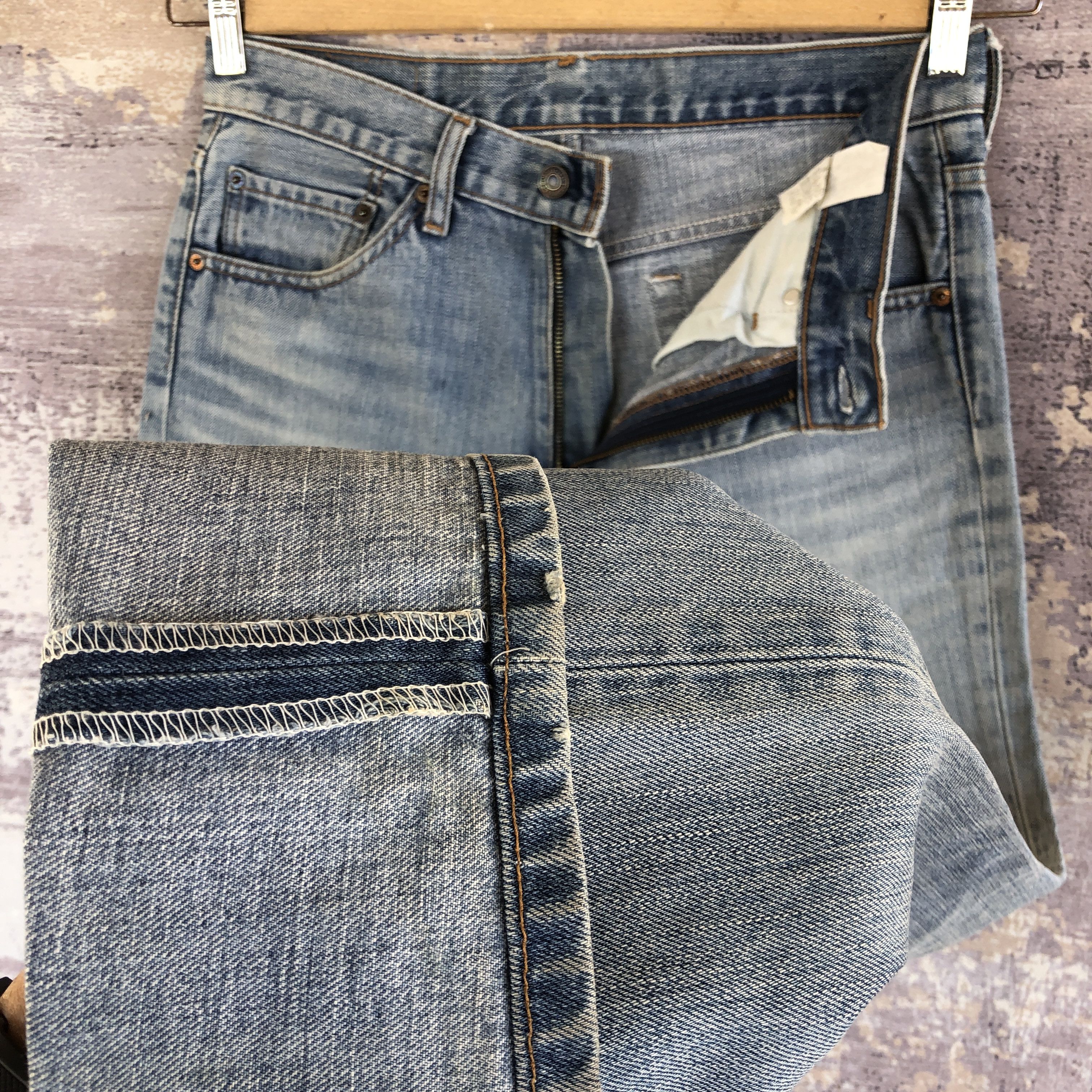 If Six Was Nine Vintage Levis 517 Boot Cut Jeans Flare Denim Wide Leg Pants Size US 32 / EU 48 - 8 Thumbnail