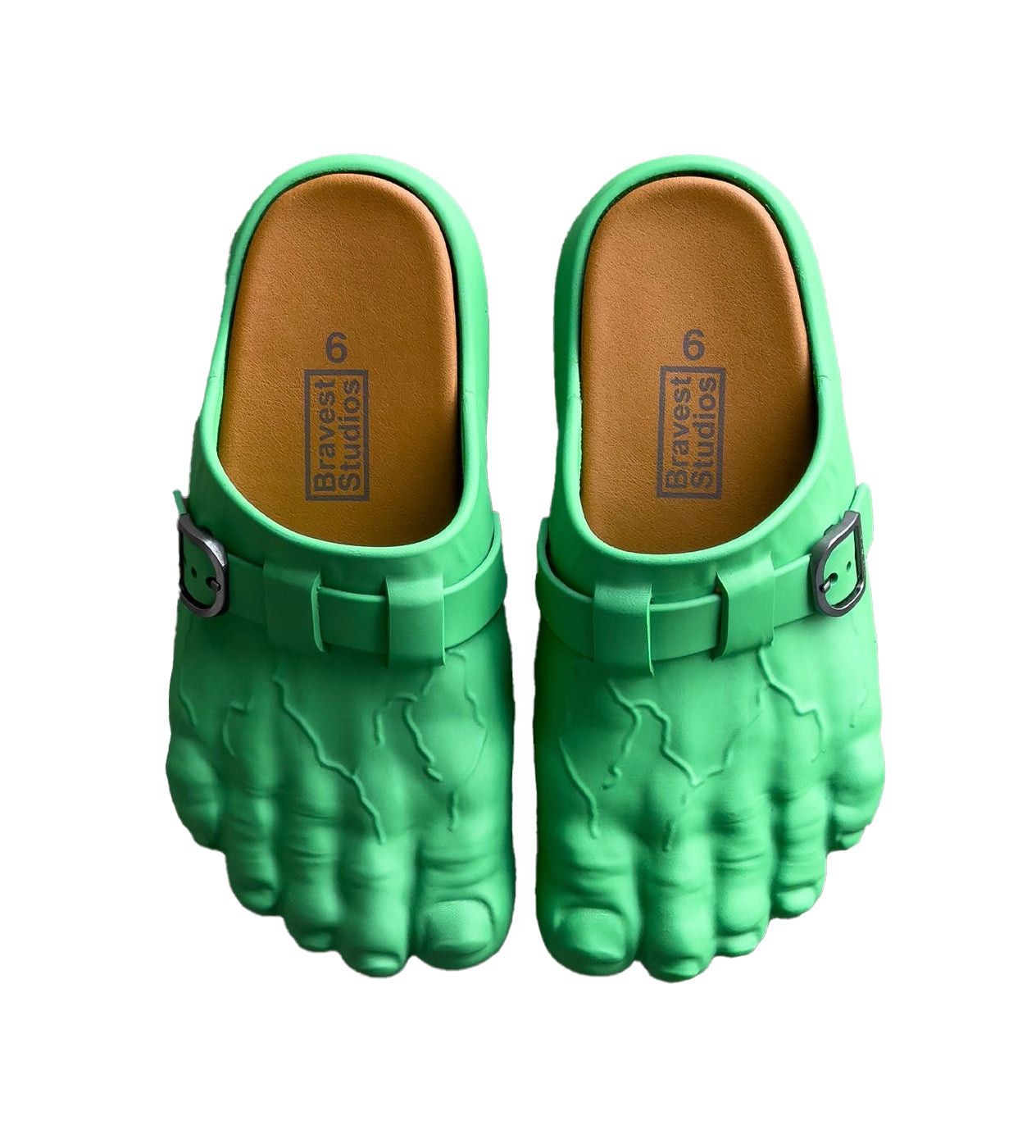 Bravest Studios Foot Clogs Green Size US 6 / EU 39 - 1 Thumbnail