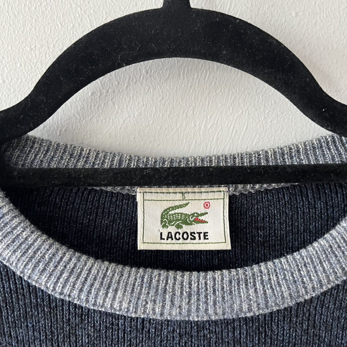 Lacoste Vintage Lacoste Striped Knit Sweater Y2K Preppy Quiet Luxury Size US L / EU 52-54 / 3 - 5 Thumbnail