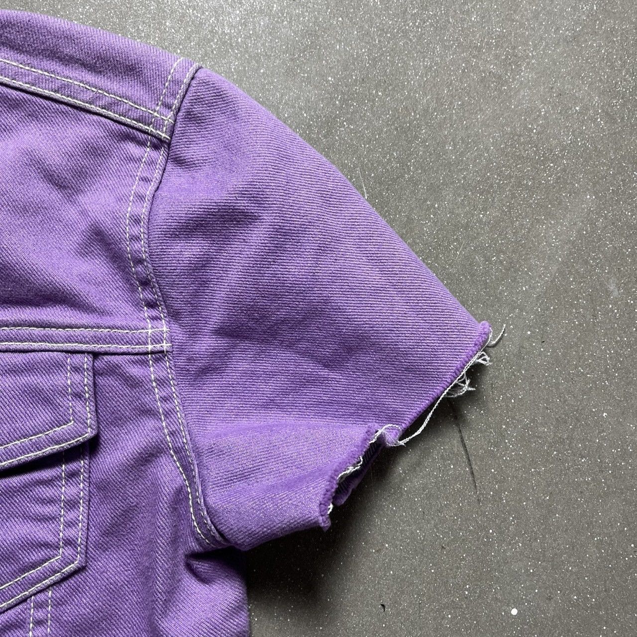 Japanese Brand Cocolulu Japanese Brand Purple Denim Jacket Size M / US 6-8 / IT 42-44 - 4 Thumbnail