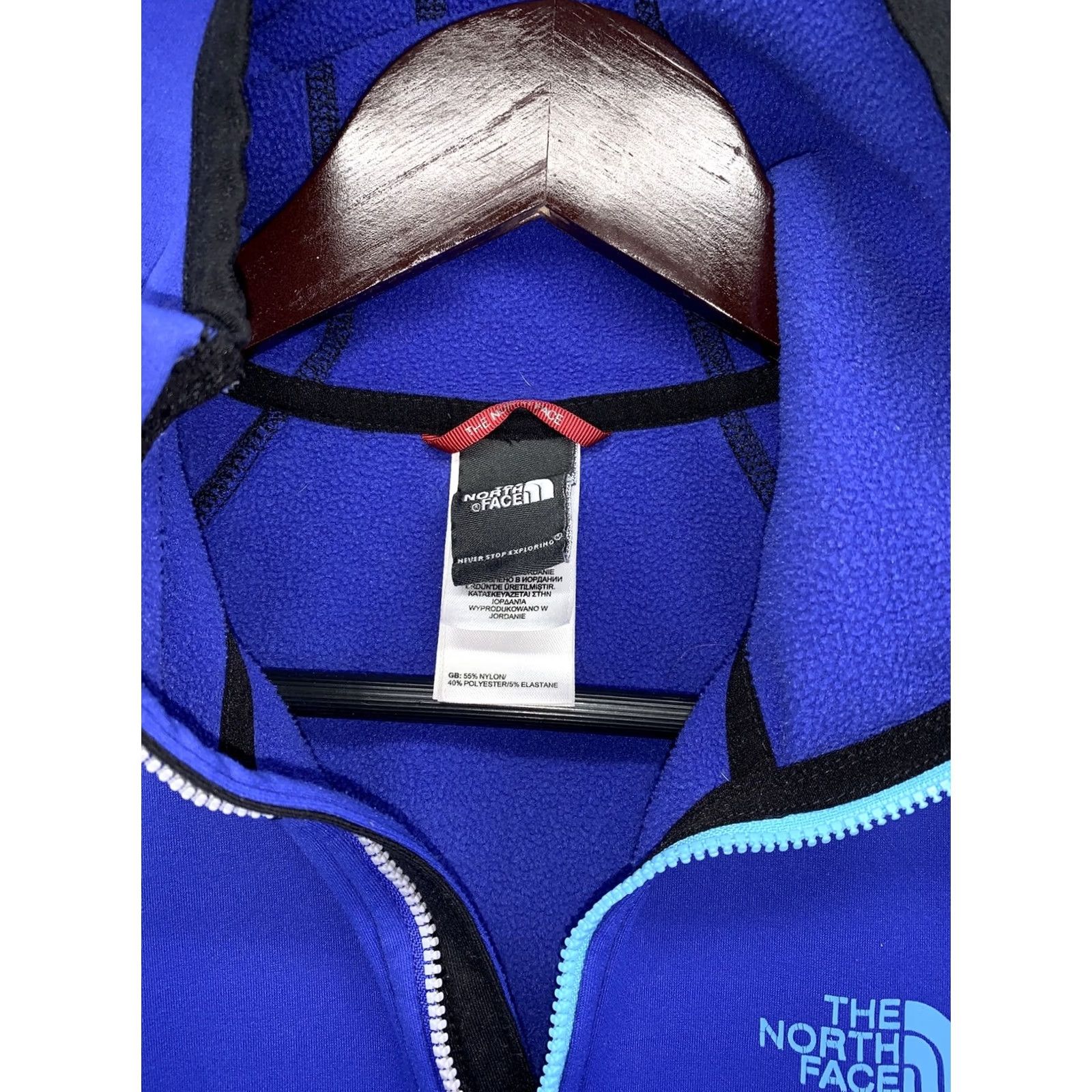 The North Face The North Face Pullover 1/4 Zip Hooded Lined Shirt XS Women's Blue Fleece Outdoor Activewear Vintage No Size XS / US 0-2 / IT 36-38 - 3 Thumbnail