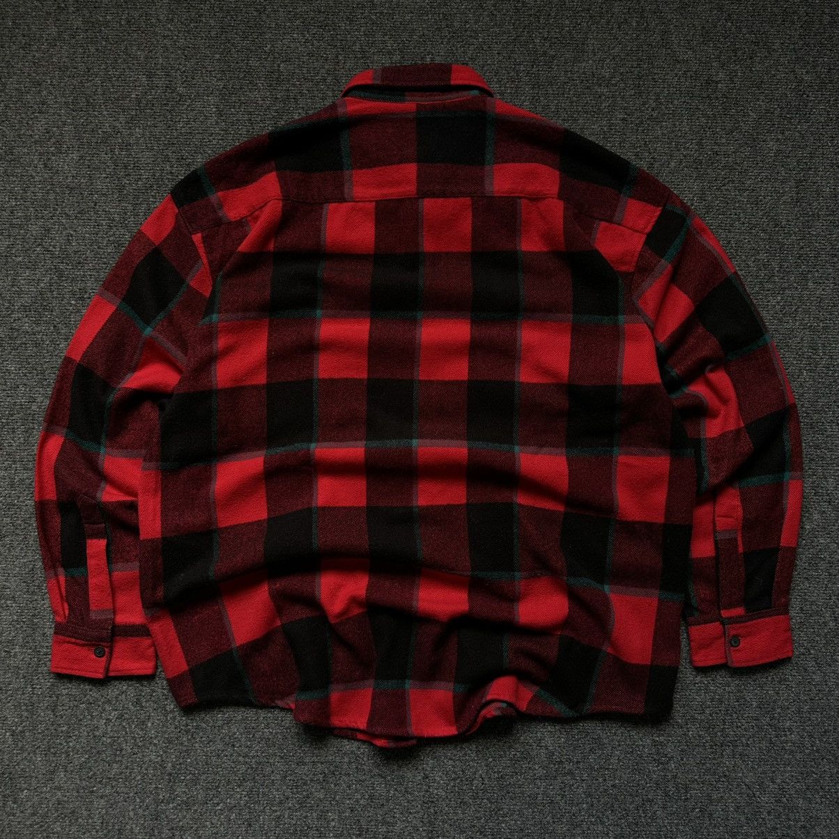 Grailed VTG Flannel Plaid Shirt Button Up Fashion Report Size L Y2K Size US L / EU 52-54 / 3 - 6 Thumbnail