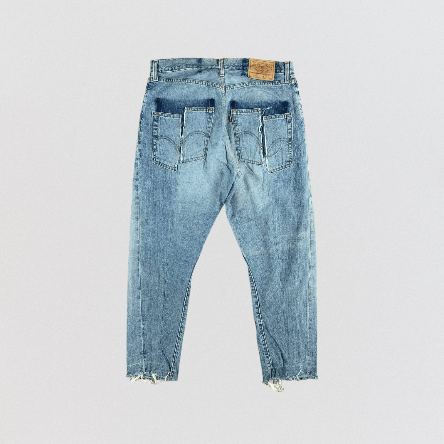 Levi's × Vintage 90s Vintage Light Wash Levis 501 Jeans-JM2180 Size US 35 - 2 Thumbnail