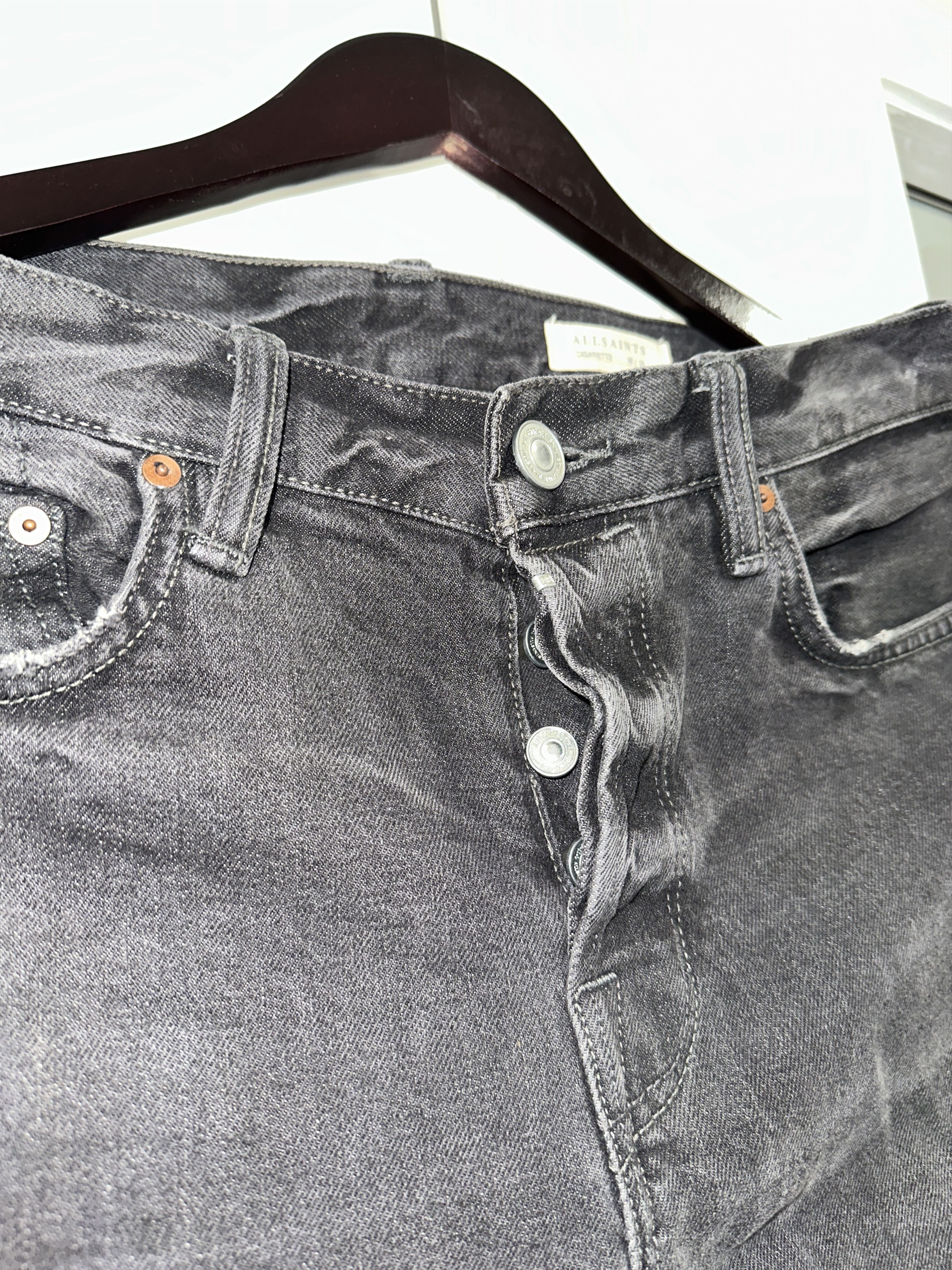 Allsaints All Saints Cigarette Jeans Size US 31 - 5 Thumbnail