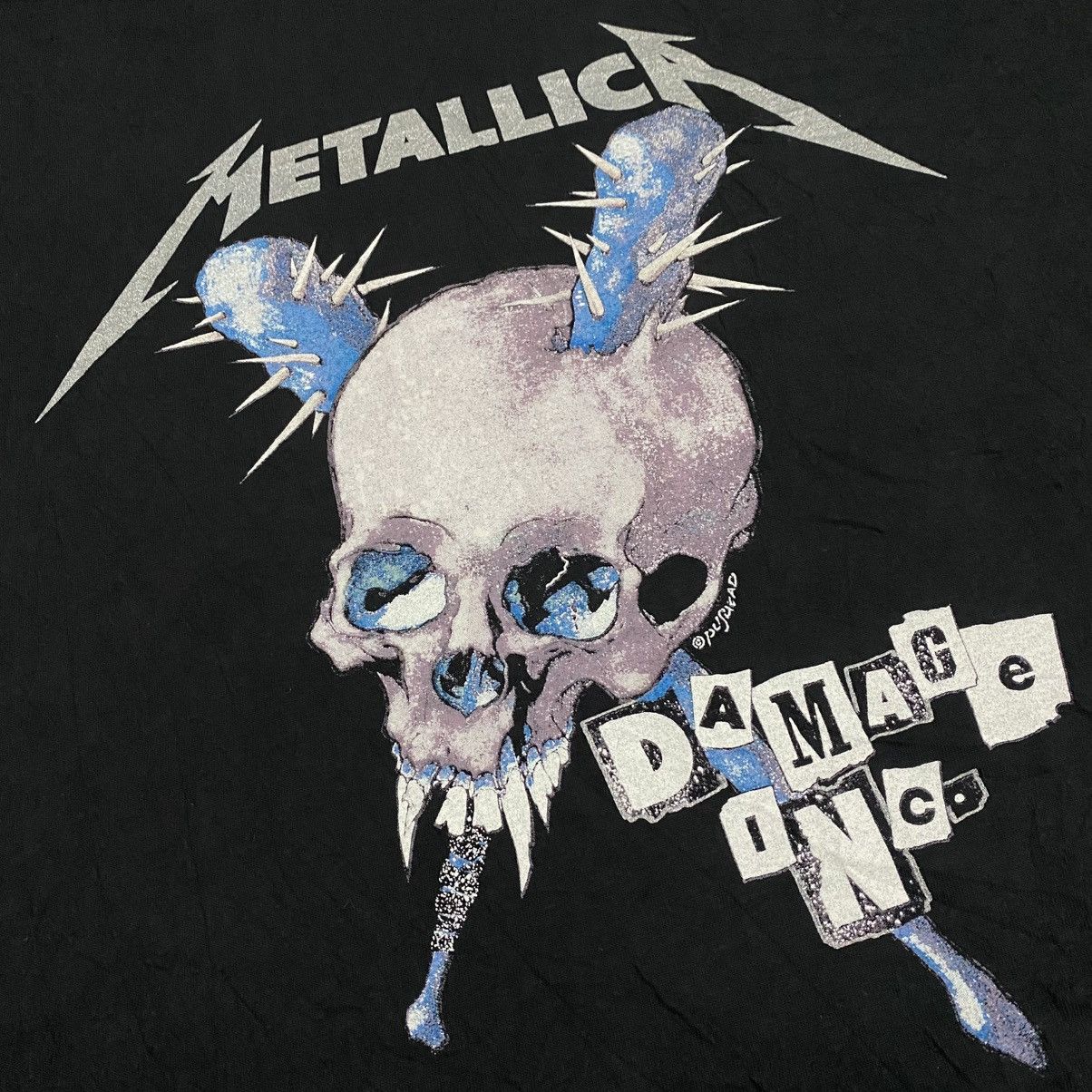Metallica METALLICA PUSHEAD BAND TEE Size US XL / EU 56 / 4 - 4 Thumbnail