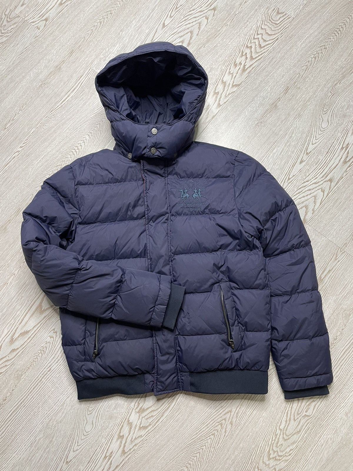La Martina La Martina Buenos Aires Hooded navy blue down jacket size L Size US L / EU 52-54 / 3 - 1 Thumbnail