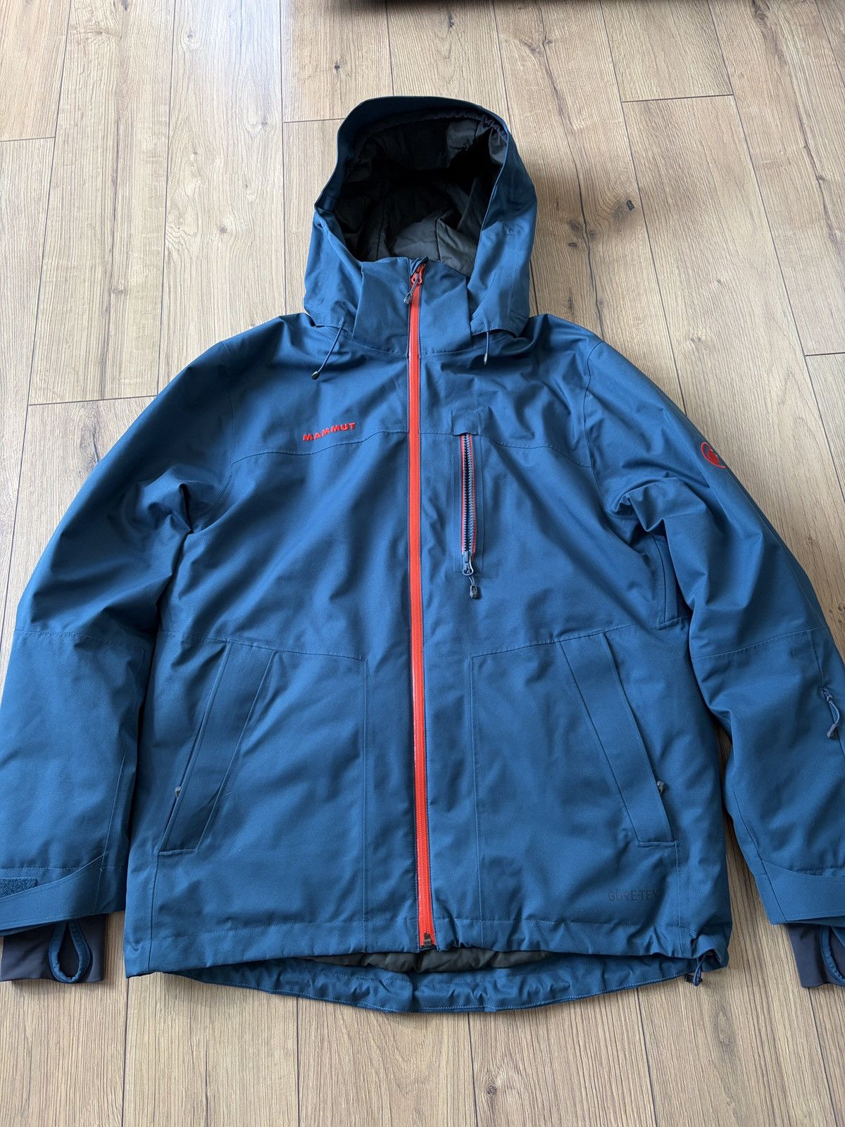 Mammut Mammut Goretex Stoney Insulated Sky Blue Jacket Size US L / EU 52-54 / 3 - 8 Thumbnail