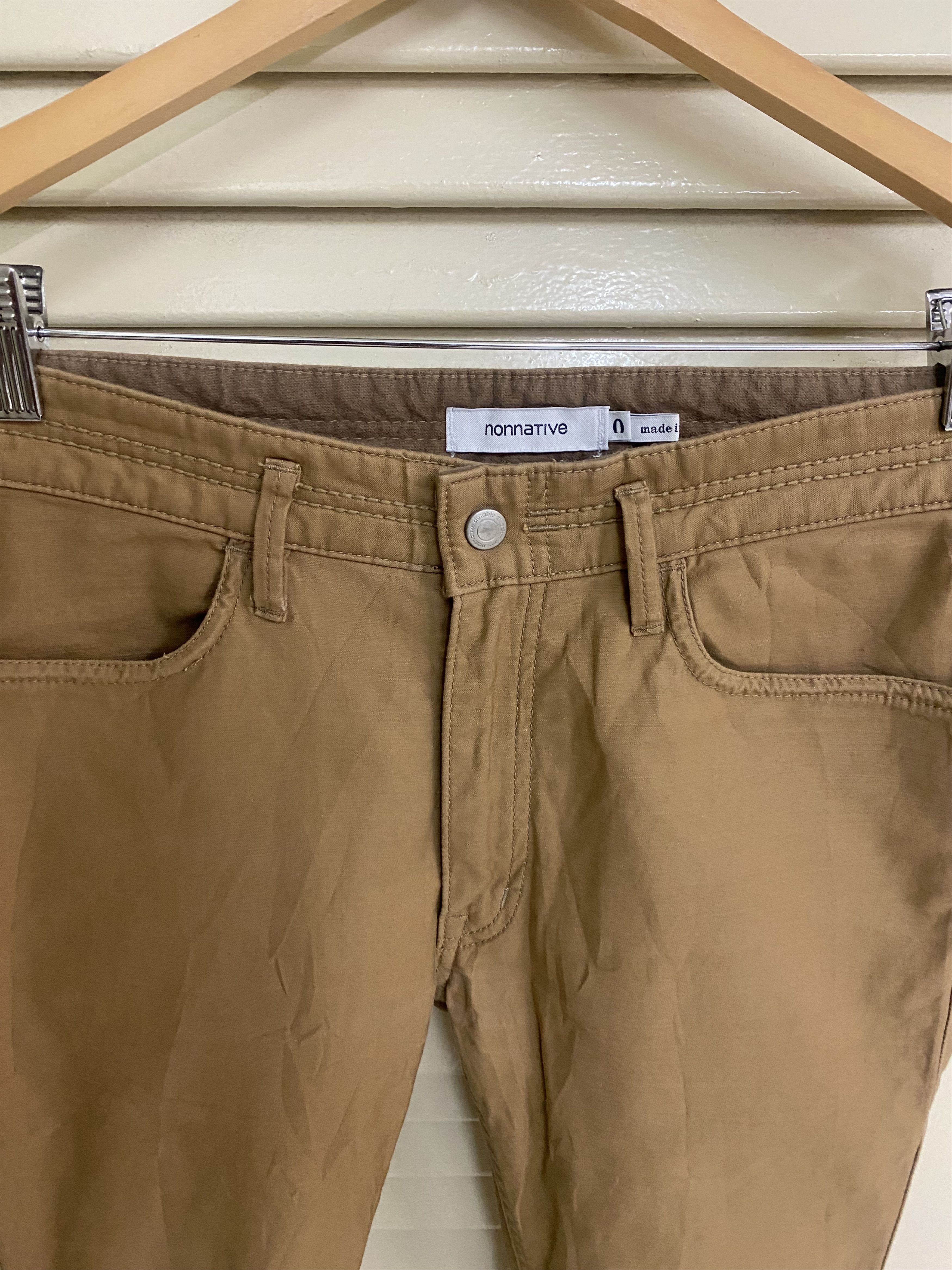Nonnative SS2019 Dweller 5 Pocket Jeans Katsuragi Stretch Size US 31 - 4 Thumbnail