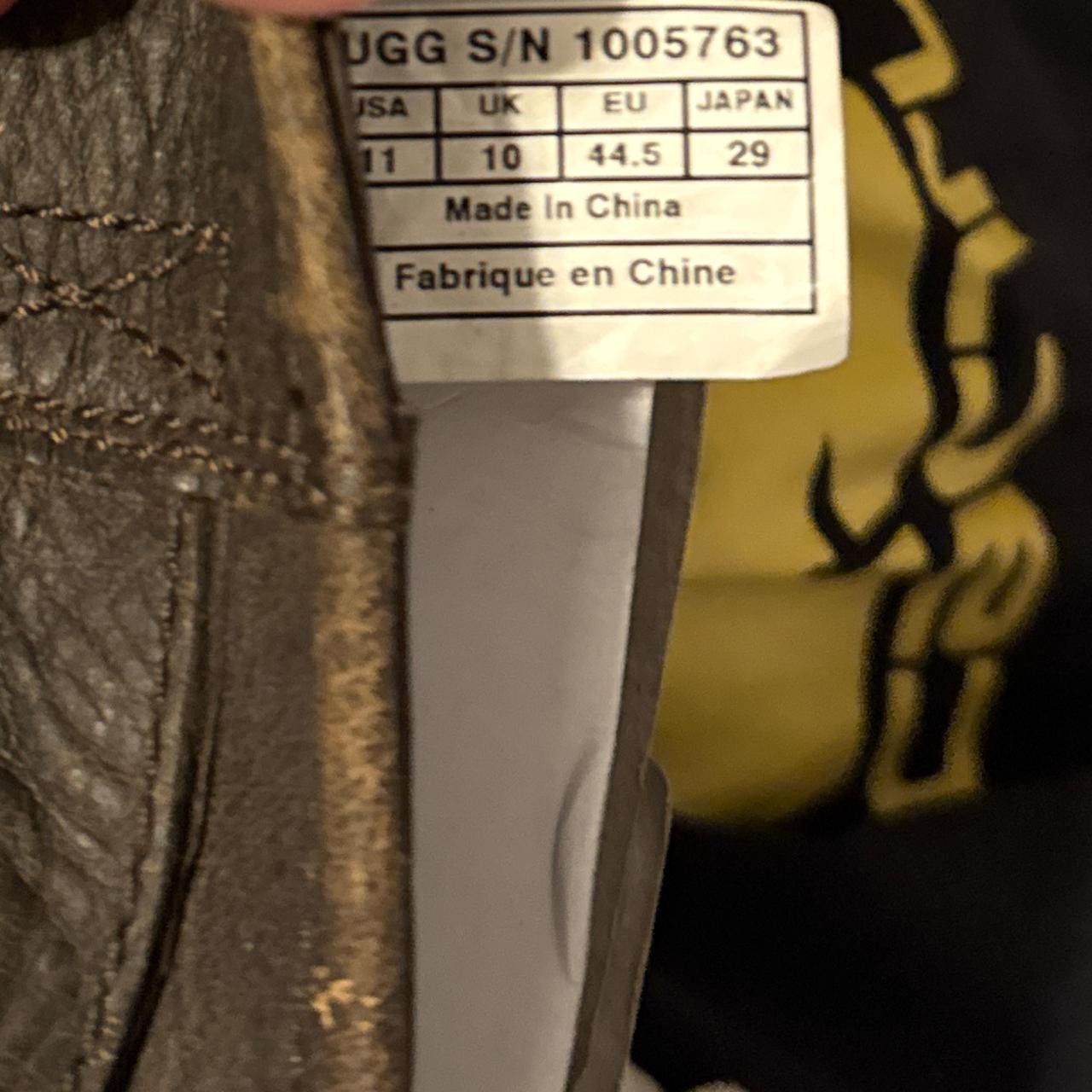Ugg UGG Men's Lancing boots in brown leather | New Authentic Size US 11 / EU 44 - 8 Thumbnail