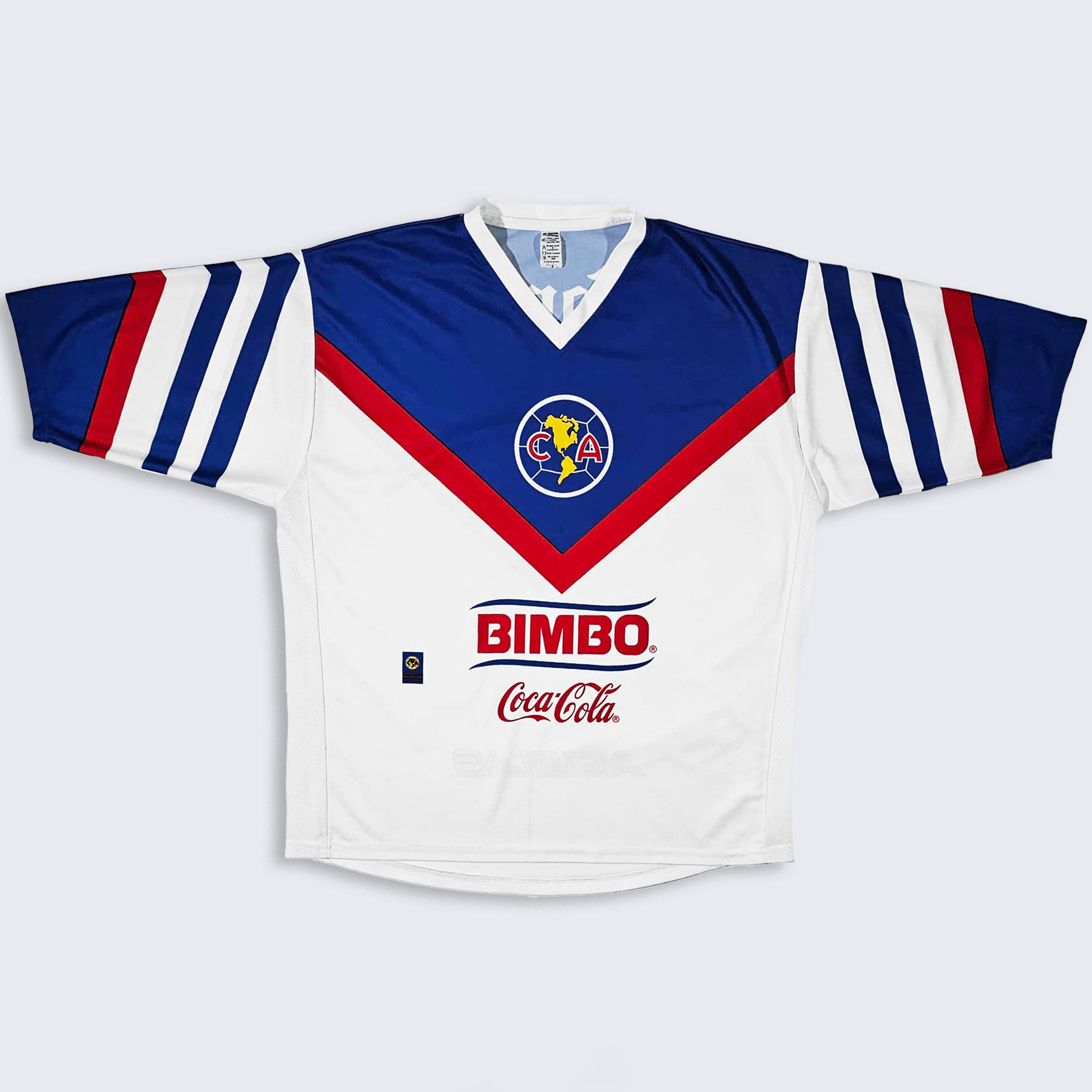 Club America Vintage 90s La Liga Mexico Soccer Jersey