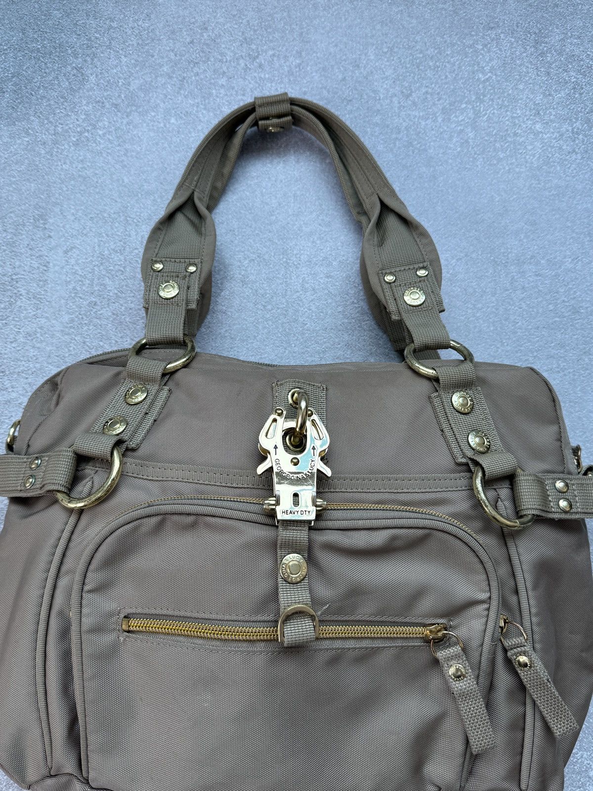 George Gina & Lucy George Gina & Lucy Cheekicheeks Golden Shoulders Bag Women Size ONE SIZE - 5 Thumbnail