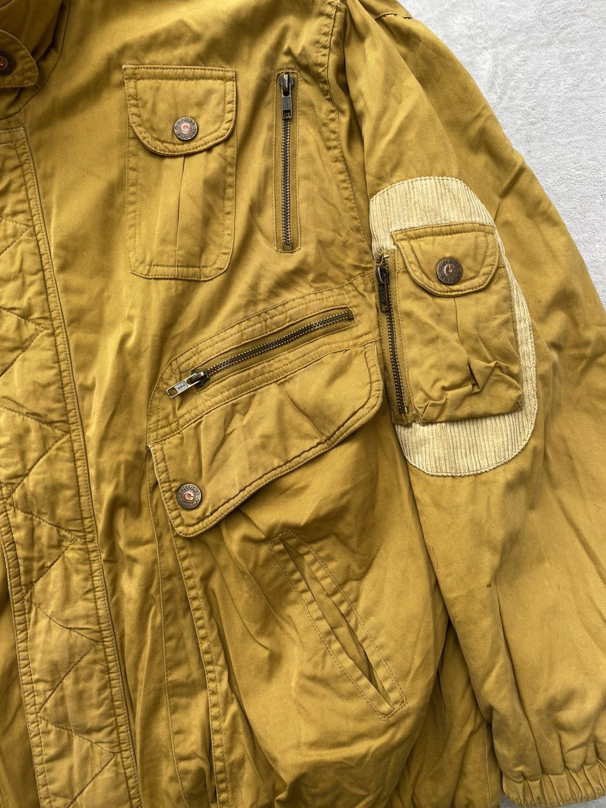 Japanese Brand 90s Chiori Multipocket Utility Bomber Jacket Size US L / EU 52-54 / 3 - 8 Thumbnail