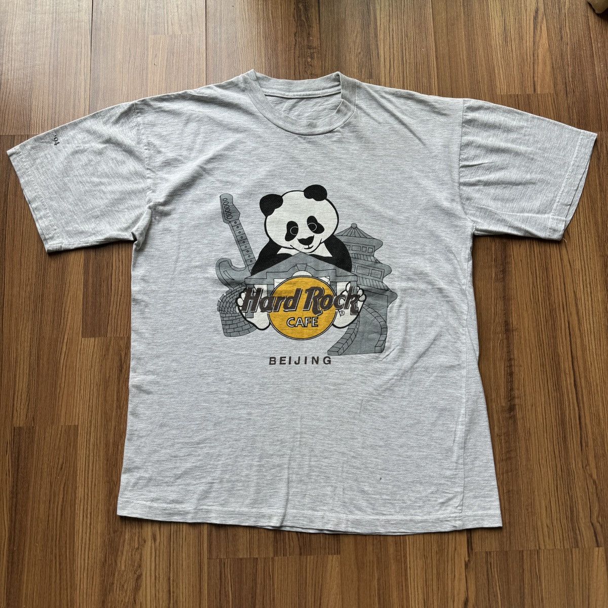 Hard Rock Cafe 90s Hard Rock Cafe Beijing Panda The great wall of China tee Size US L / EU 52-54 / 3 - 1 Thumbnail