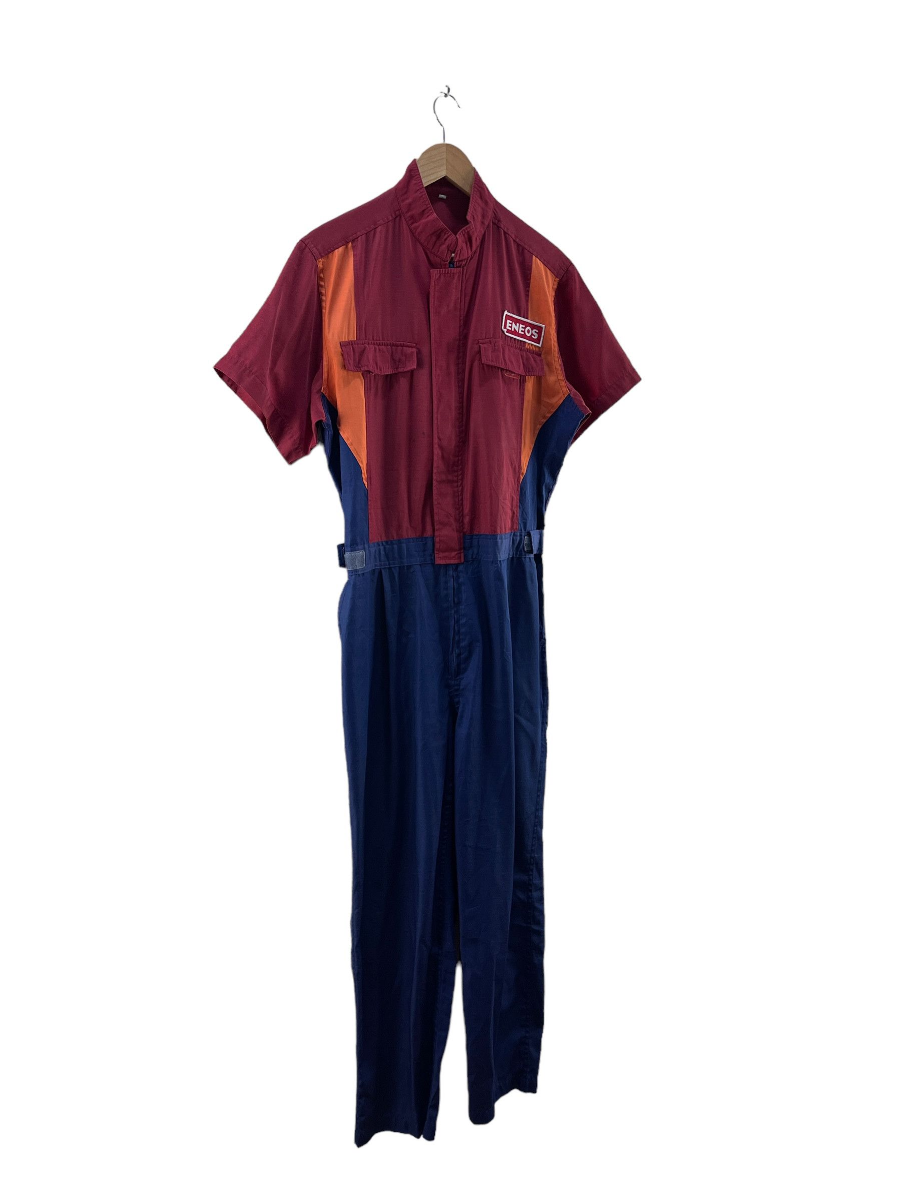 Japanese Brand Vintage 90s Eneos Overall Racing Team Size US 32 / EU 48 - 5 Thumbnail