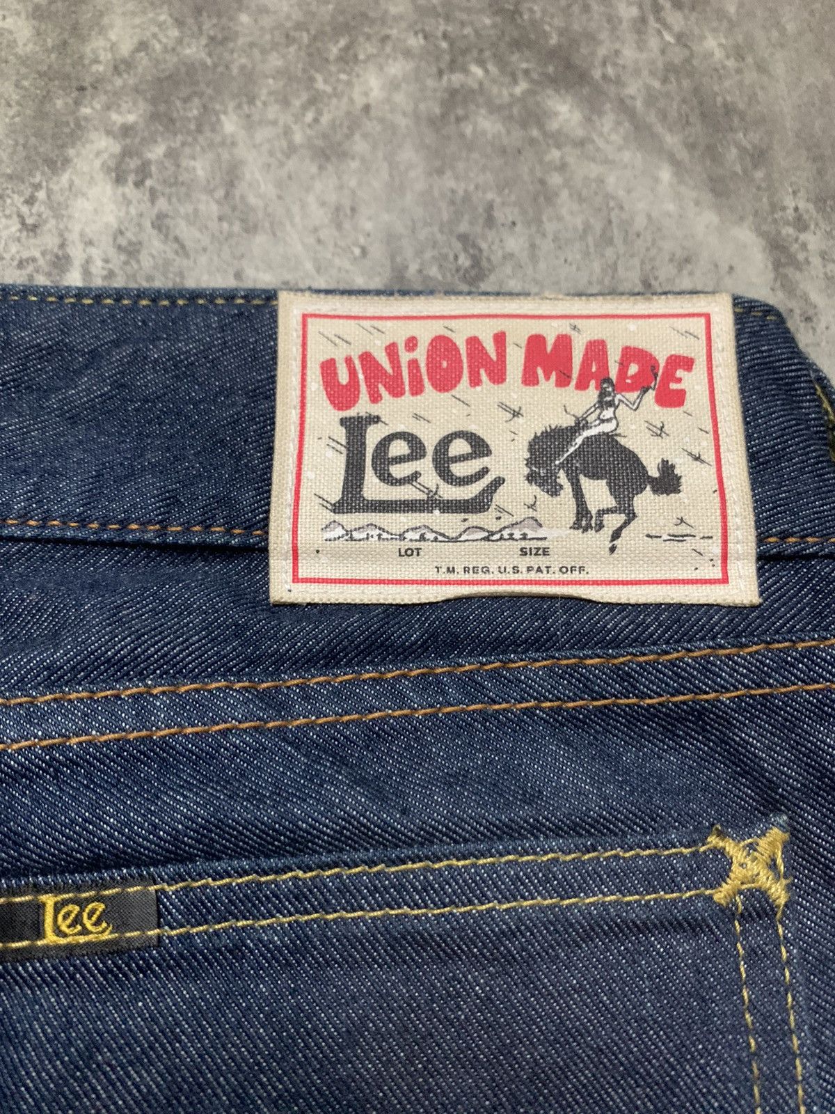 Hysteric Glamour Y2K Lee x Sly Japanese Super Flare Deep Indigo Raw Denim Size 26" / US 2 / IT 38 - 10 Thumbnail