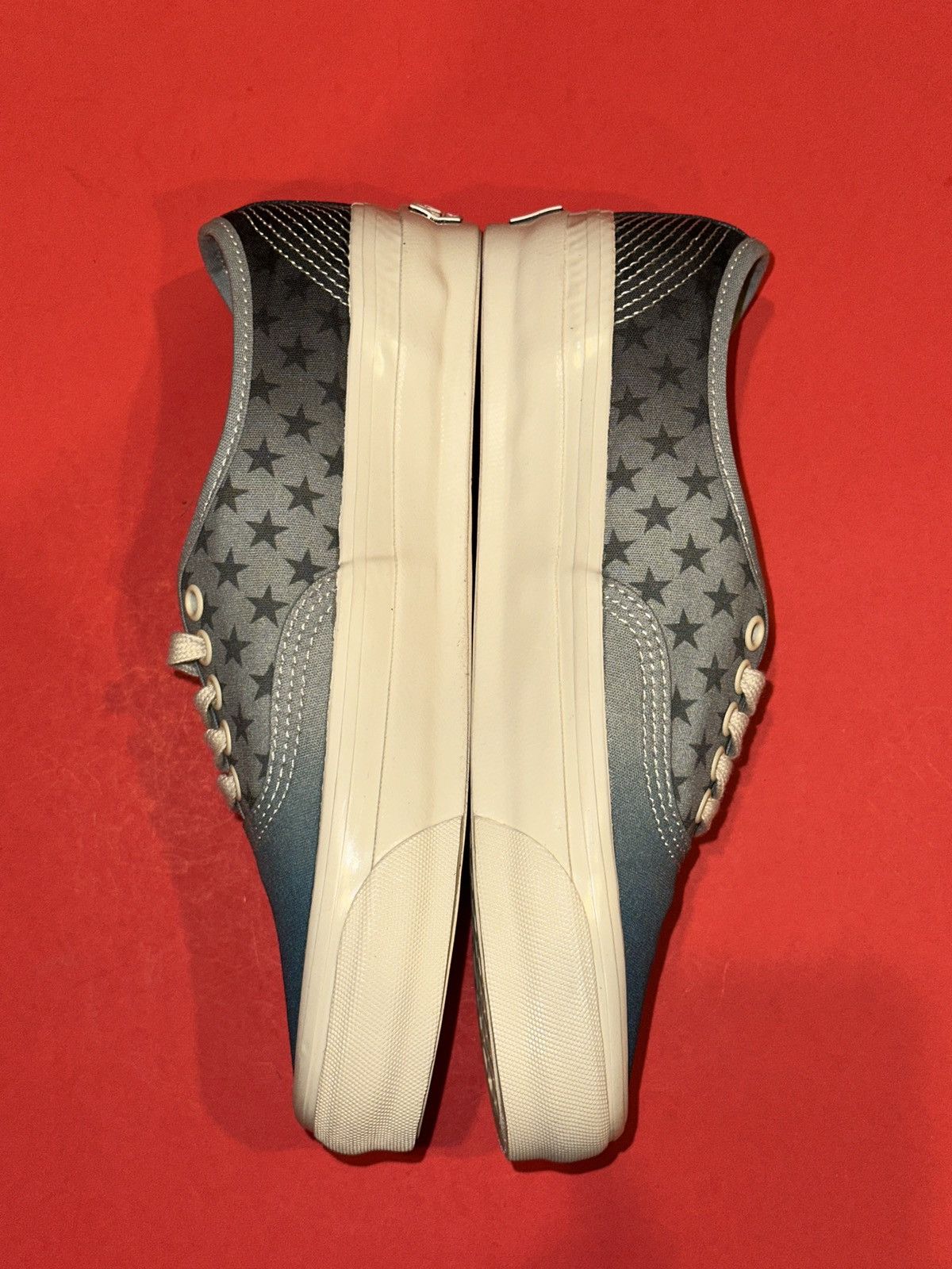 Vans Vans Authentic 44 LX Echoes Men 6.5 Women 8 Grey Blue Stars Size US 6.5 / EU 39-40 - 3 Thumbnail