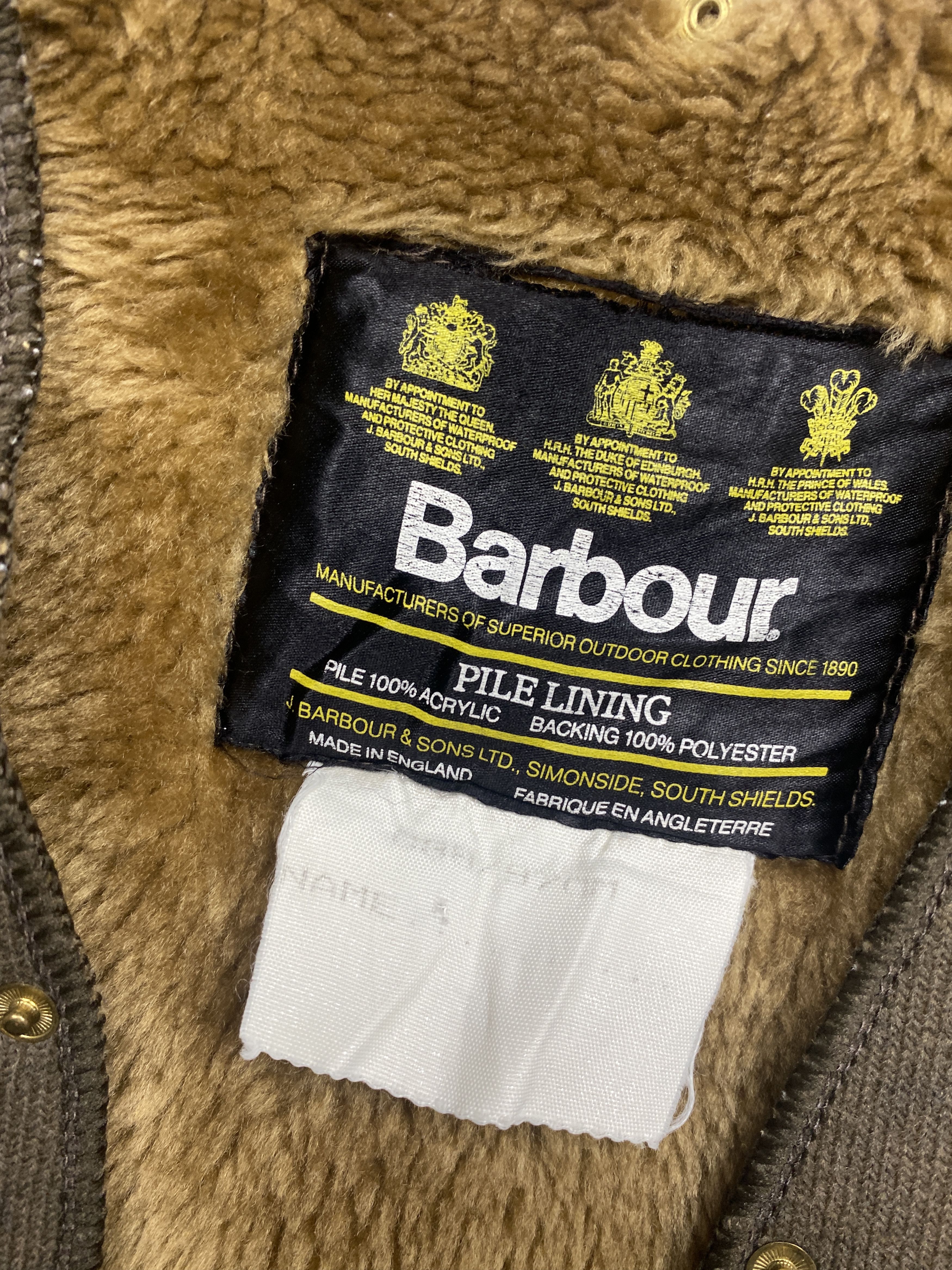 Barbour × Vintage Barbour Vintage Pile Lining Vest Size US M / EU 48-50 / 2 - 4 Thumbnail