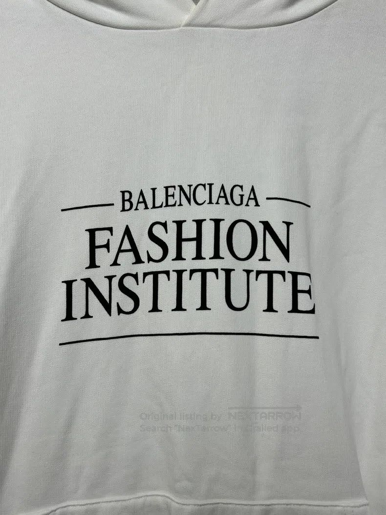 Balenciaga Balenciaga Solid Color Long Sleeve Logo Printed Sweatshirt Size US XXS / EU 40 - 3 Thumbnail