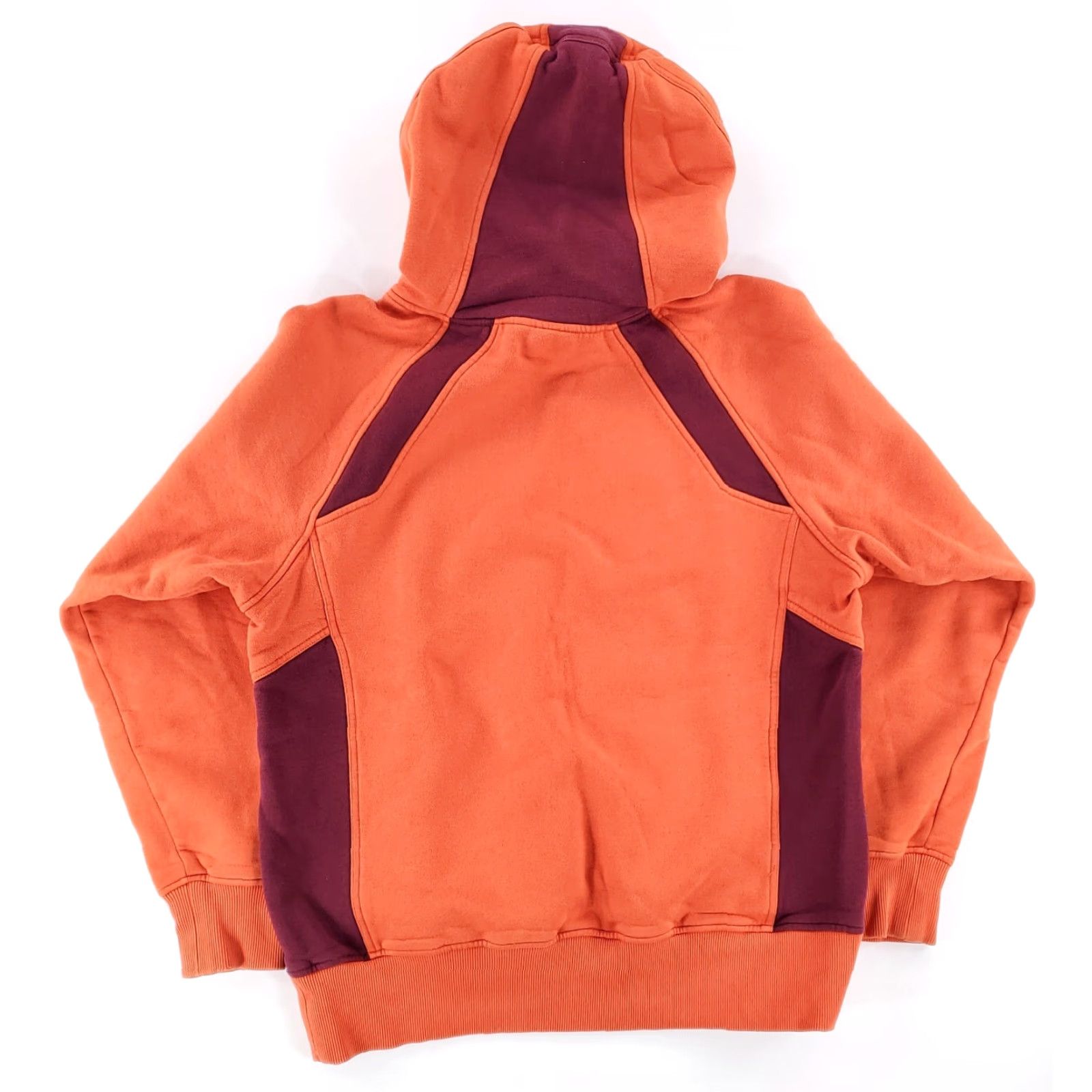 Nike Nike Virginia Tech Hoodie Sweatshirt Orange Kangaroo Pocket Embroidered Mens S Size US S / EU 44-46 / 1 - 5 Thumbnail