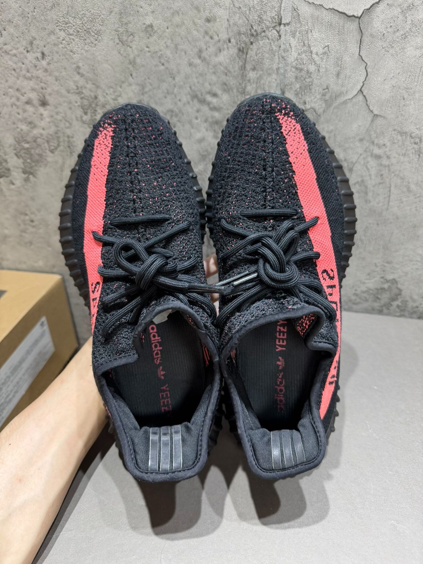 Adidas Adidas YEEZY35 Black Lowtop Sneakers 35 Men Size US 5 / EU 37 - 1 Thumbnail