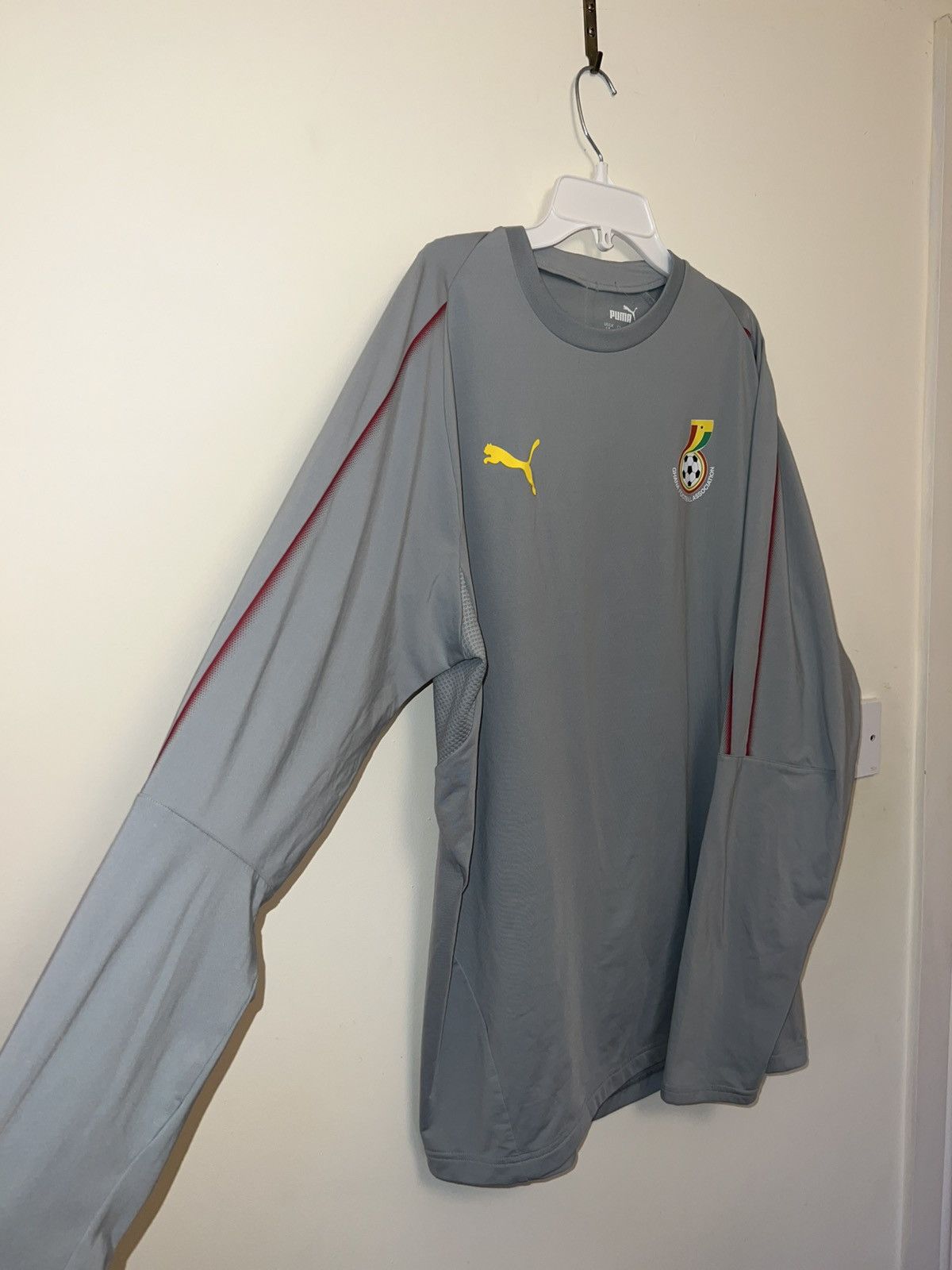 Vintage Ghana Puma Sweat Top Size US L / EU 52-54 / 3 - 3 Thumbnail