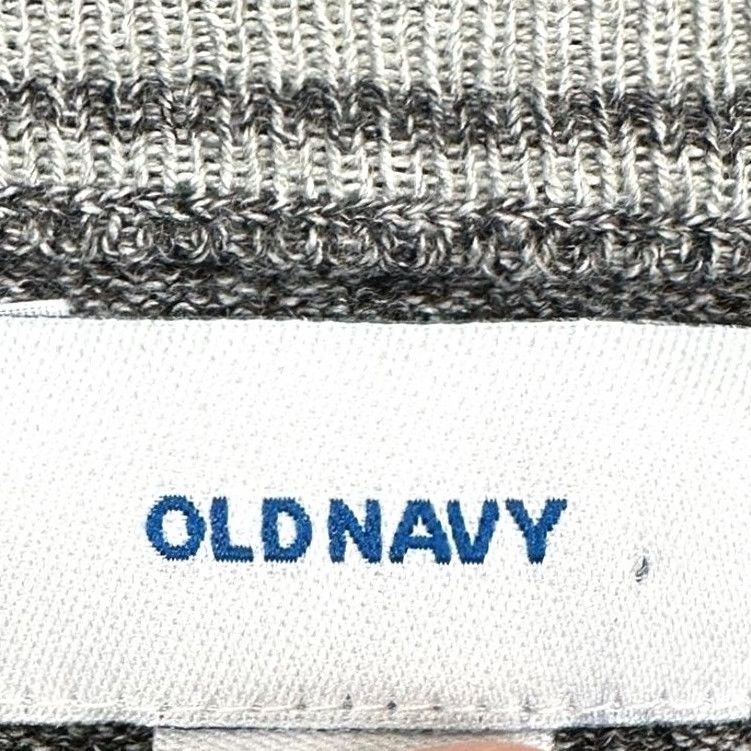 Old Navy OLD NAVY Sweater Mens XL Gray Knit Lightweight Crewneck Long Sleeve Casual Size US XL / EU 56 / 4 - 4 Thumbnail