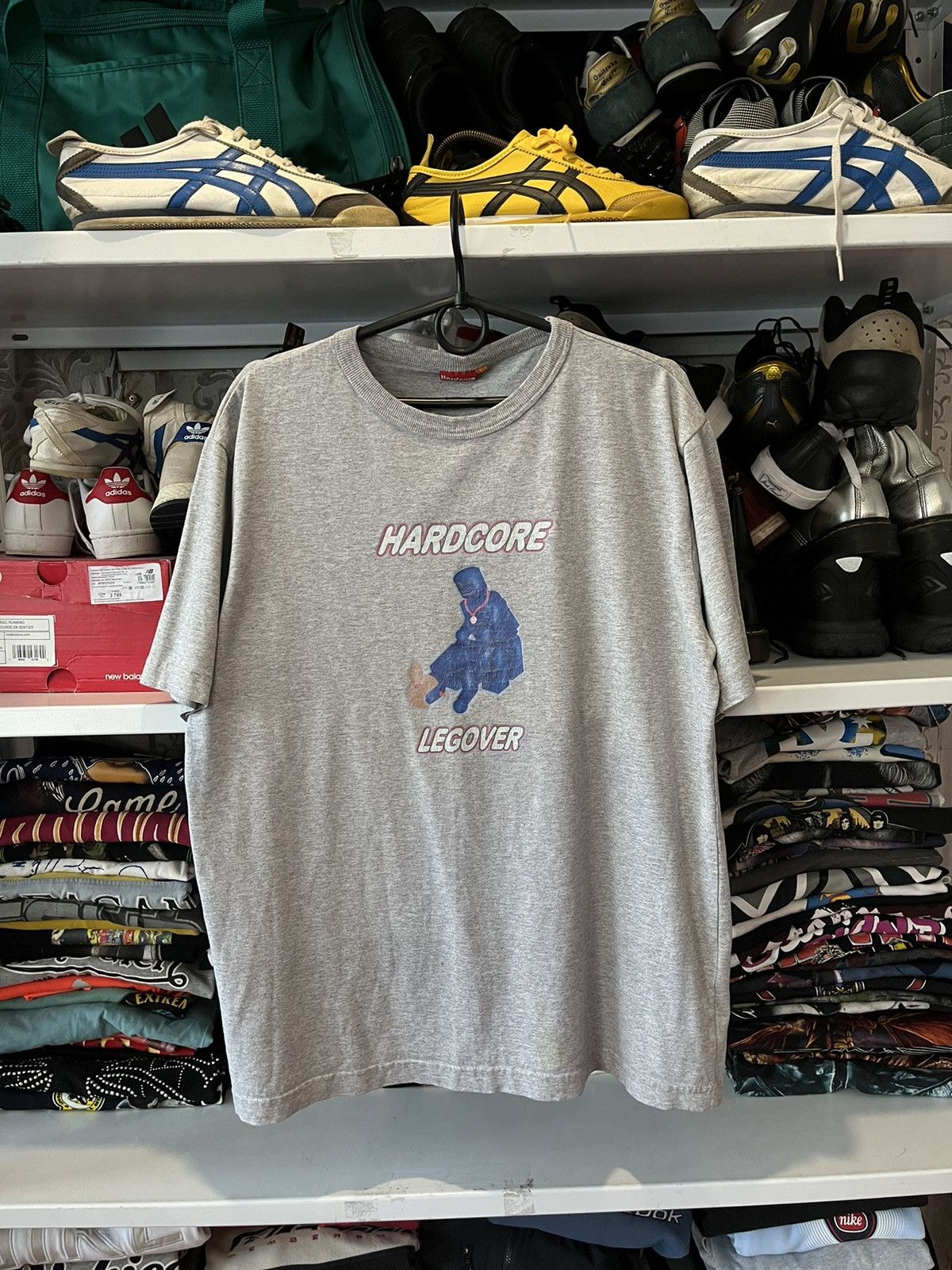 Vintage Vintage Humor Hardcore Legover T-Shirt Size US L / EU 52-54 / 3 - 1 Thumbnail