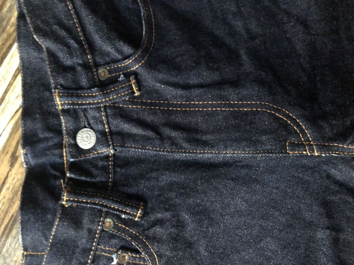 Samurai Jeans NOS Lot RB587XX JeTexas Indigo Denim Samurai Flare Baggy Size US 29 - 9 Thumbnail
