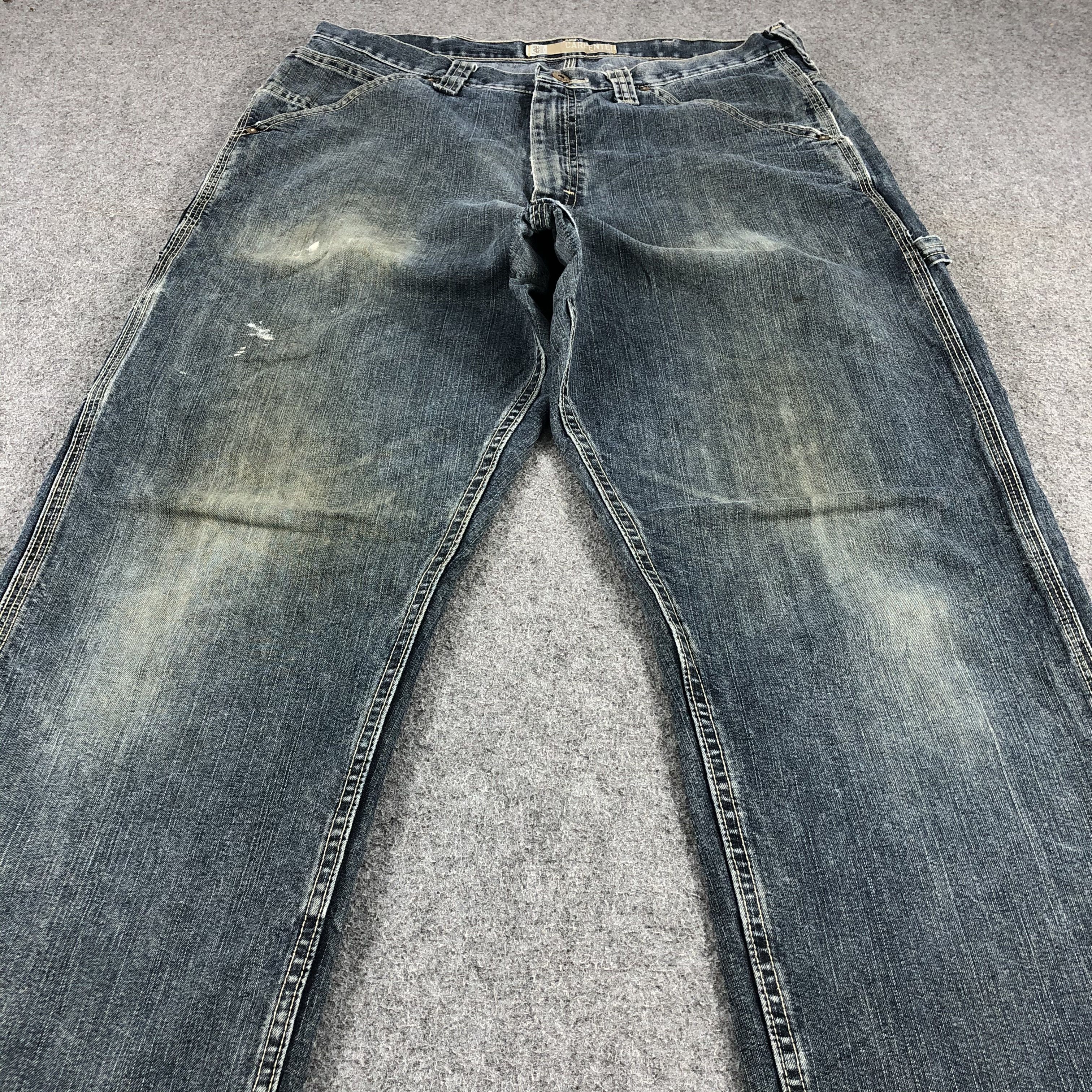 Lee Vintage Lee Jeans Carpenter Denim KJ489 Size US 35 - 3 Thumbnail