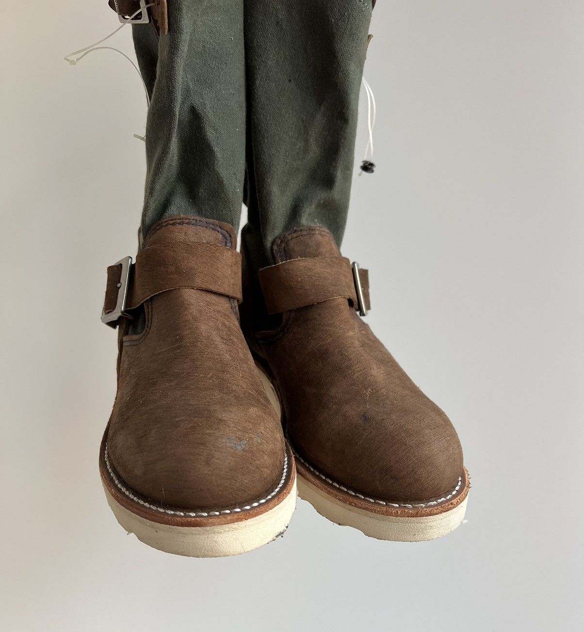 Red Wing × Vintage Vintage Red Wing 2980 Suede Brown Boots Shoes Size US 5 / EU 37 - 5 Thumbnail