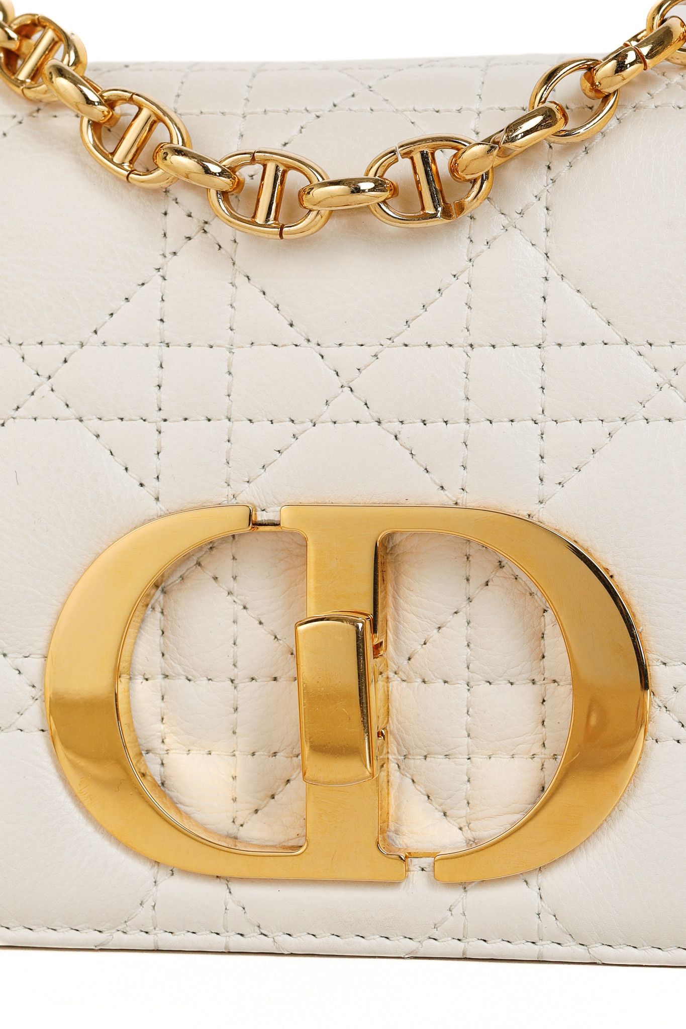 Dior Christian Dior Small Dior Caro Cannage Calfskin Crossbody Size ONE SIZE - 9 Thumbnail