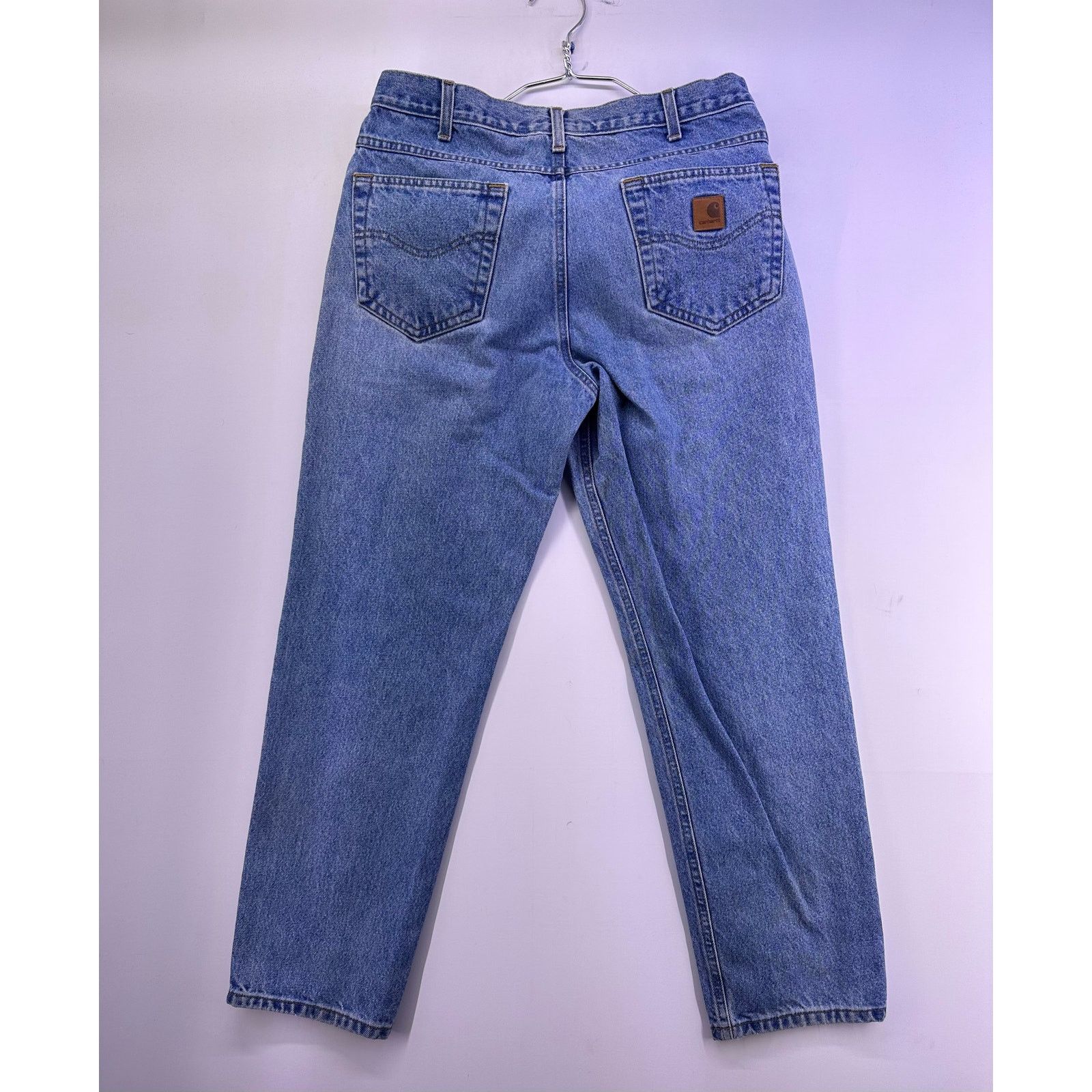 Carhartt Vintage Carhartt Blue Jeans Relaxed Fit Size 34 Size US 34 / EU 50 - 7 Thumbnail