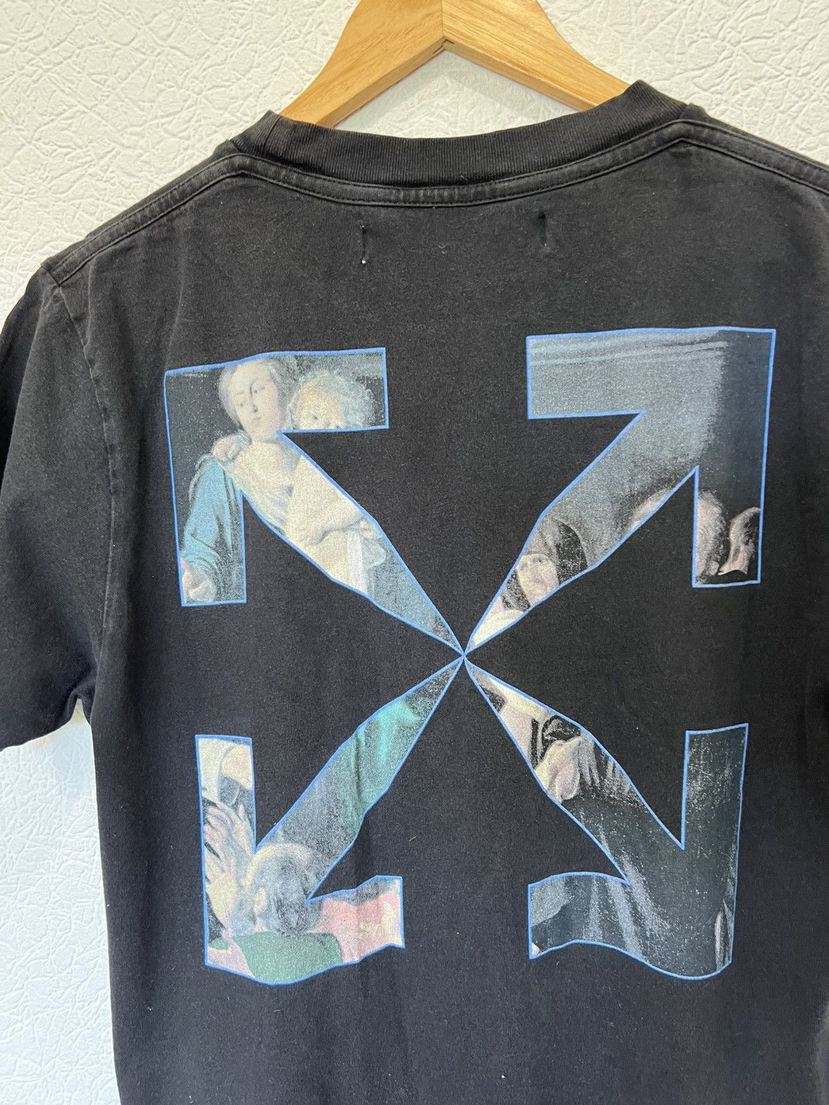 Off-White Off White Caravaggio Black T Shirt Tee Mens Size US S / EU 44-46 / 1 - 9 Thumbnail