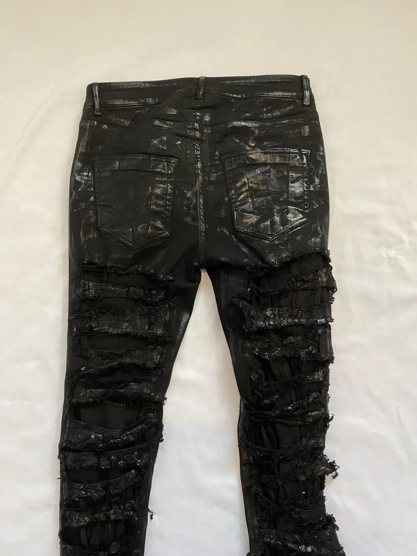 Rick Owens Drkshdw Rick Owens Drkshdw F/W 22 Strobe Foil Wax Size US 30 / EU 46 - 2 Thumbnail