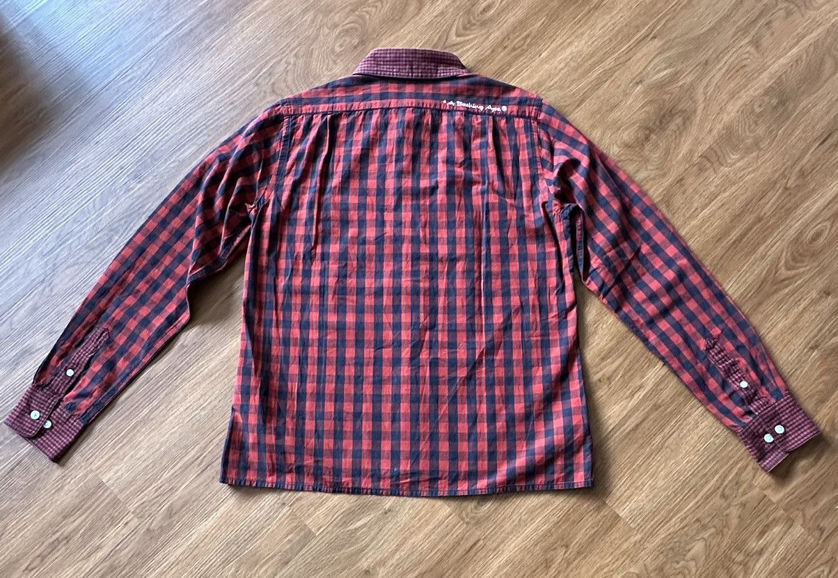 Bape Plaid Button Up Shirt Size S / US 4 / IT 40 - 2 Thumbnail