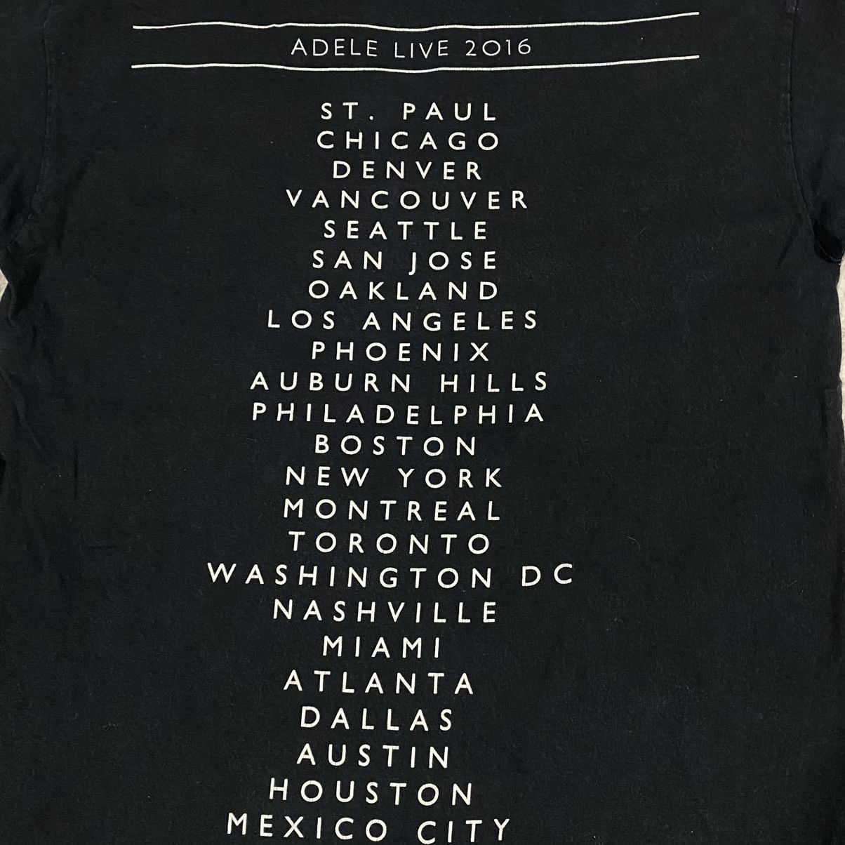 Band Tees × Vintage Adele live tour 2016 Size US M / EU 48-50 / 2 - 6 Thumbnail