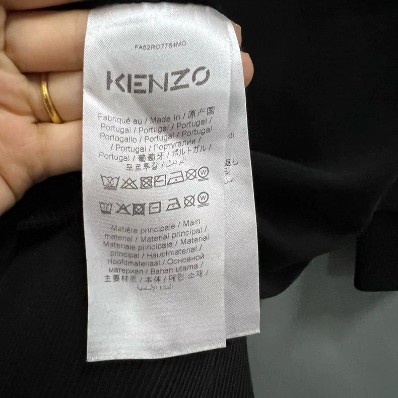 Kenzo KENZO Black little tiger head hoodie dress Size XS / US 0-2 / IT 36-38 - 3 Thumbnail