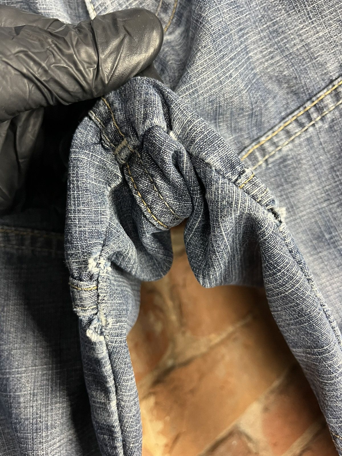 G-Star G-Star Raw Elwood 5620 distressed denim pants double knees Size US 33 - 11 Thumbnail