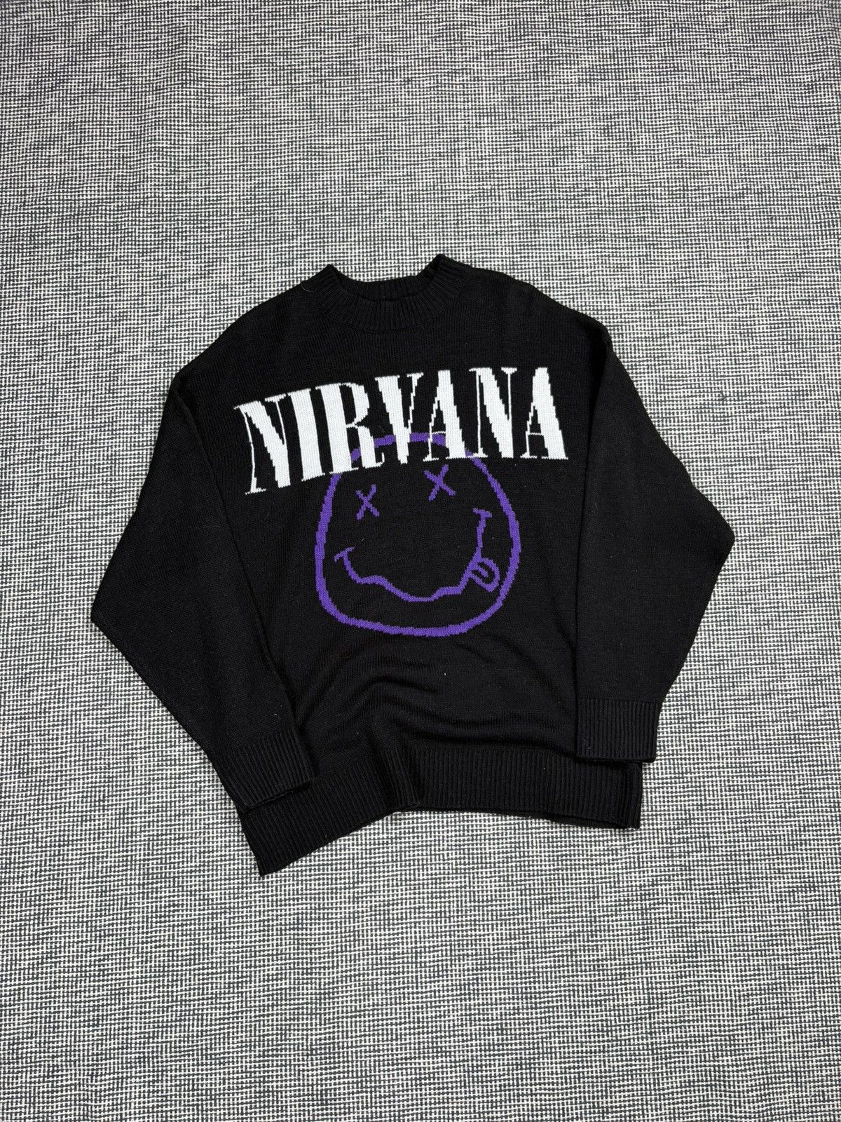 Nirvana Fuzzy grunge style nirvana sweater japanese harajuku vibes Size US S / EU 44-46 / 1 - 1 Thumbnail