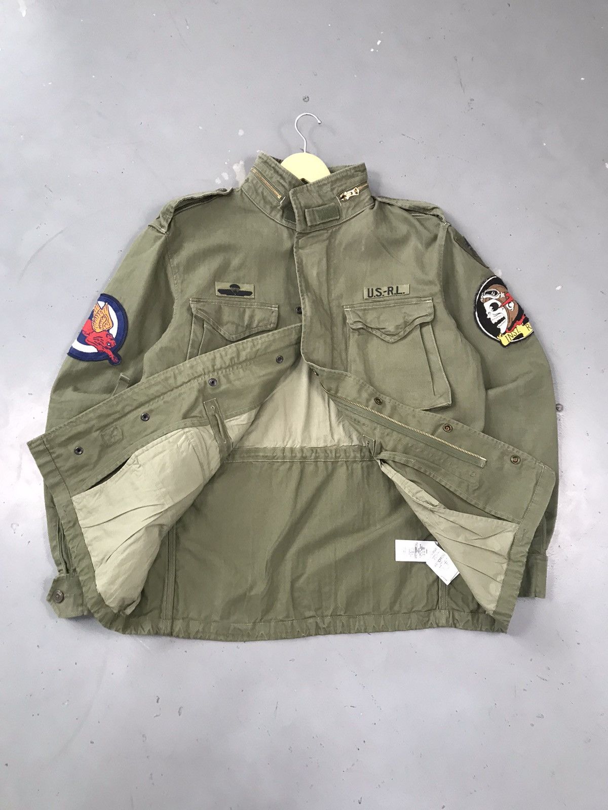 Designer × Polo Ralph Lauren × Vintage Ralph Lauren polo four pocket patch work chore jacket Size US M / EU 48-50 / 2 - 5 Thumbnail